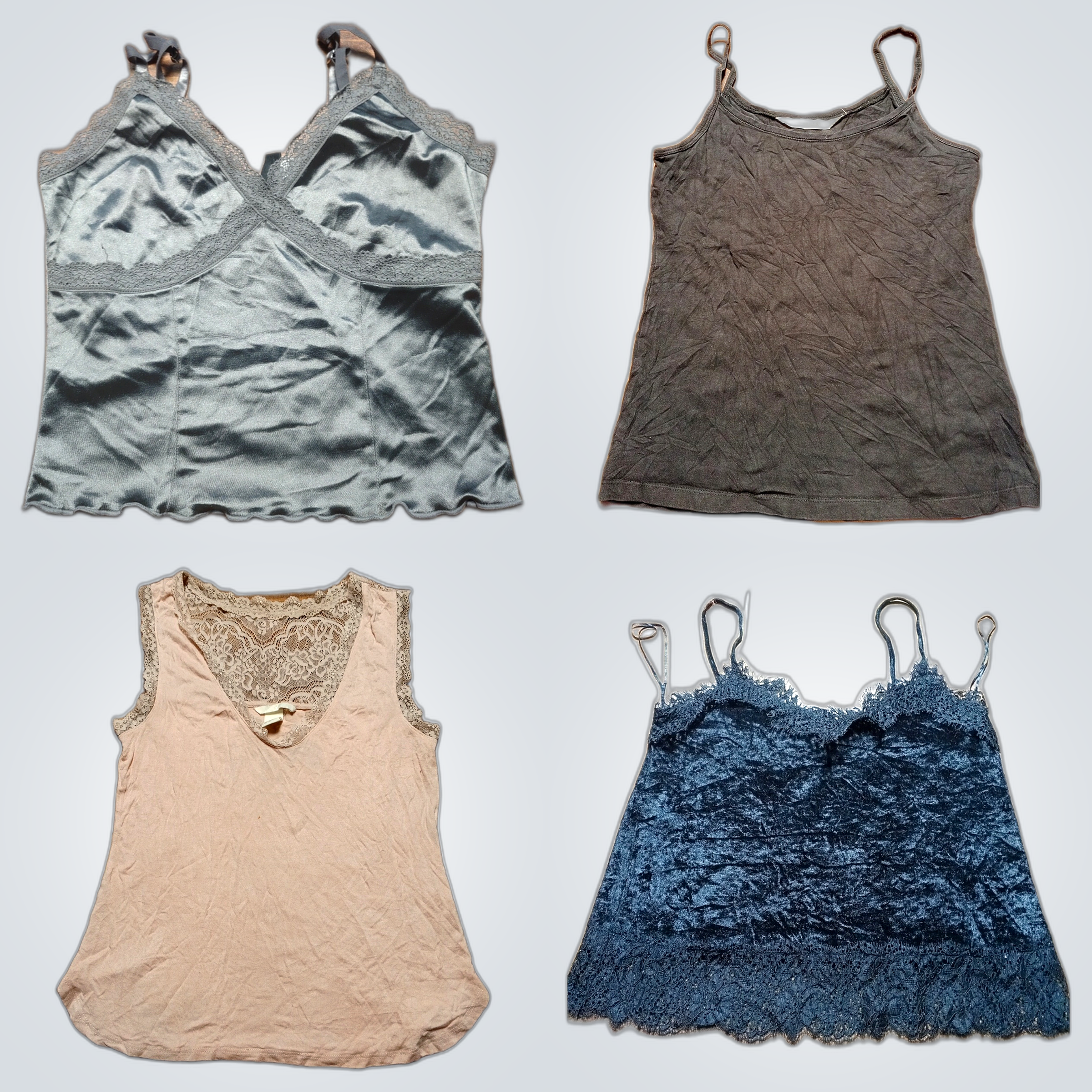 H&M Y2K Toppe a Spalla Bundle