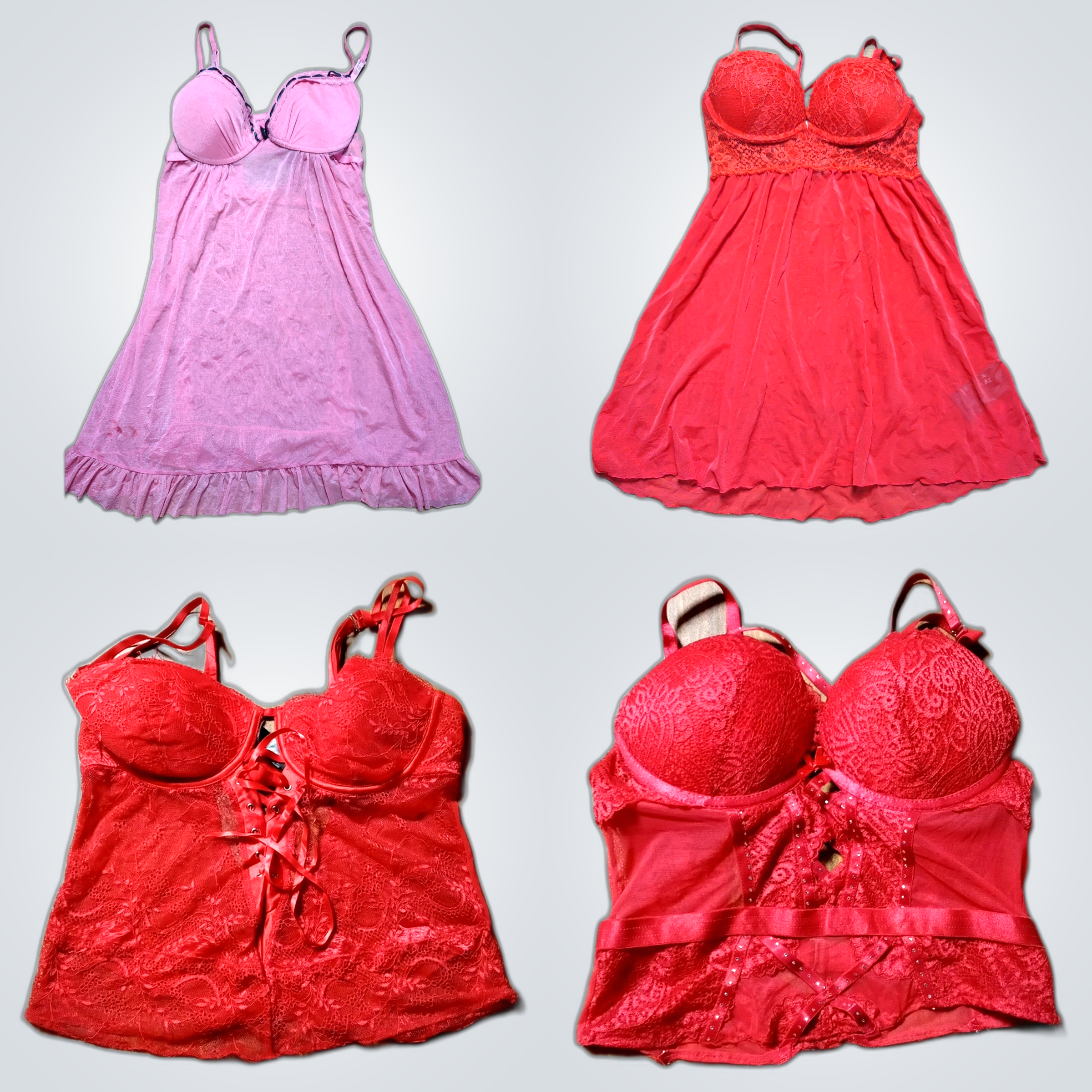 Ruby flame y2k style tops