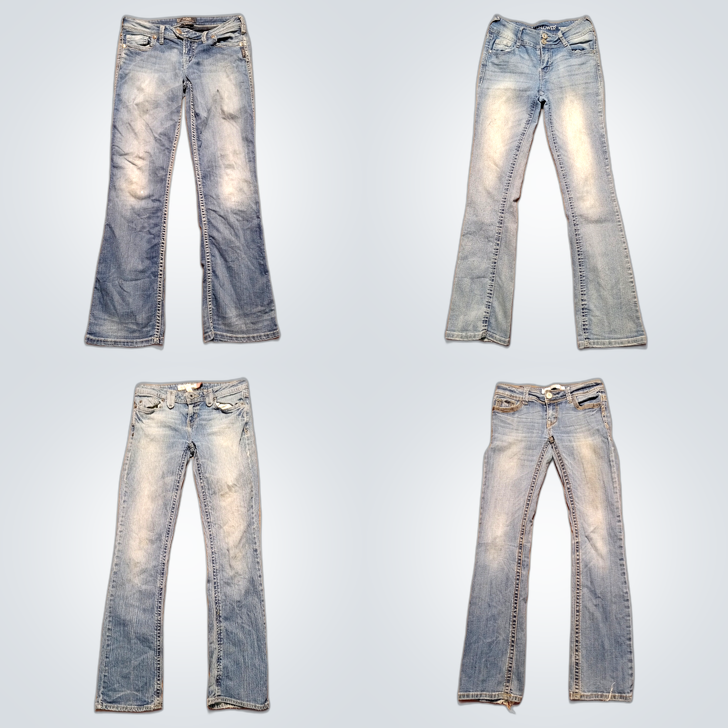 Y2K Fashion Jeans Bundle