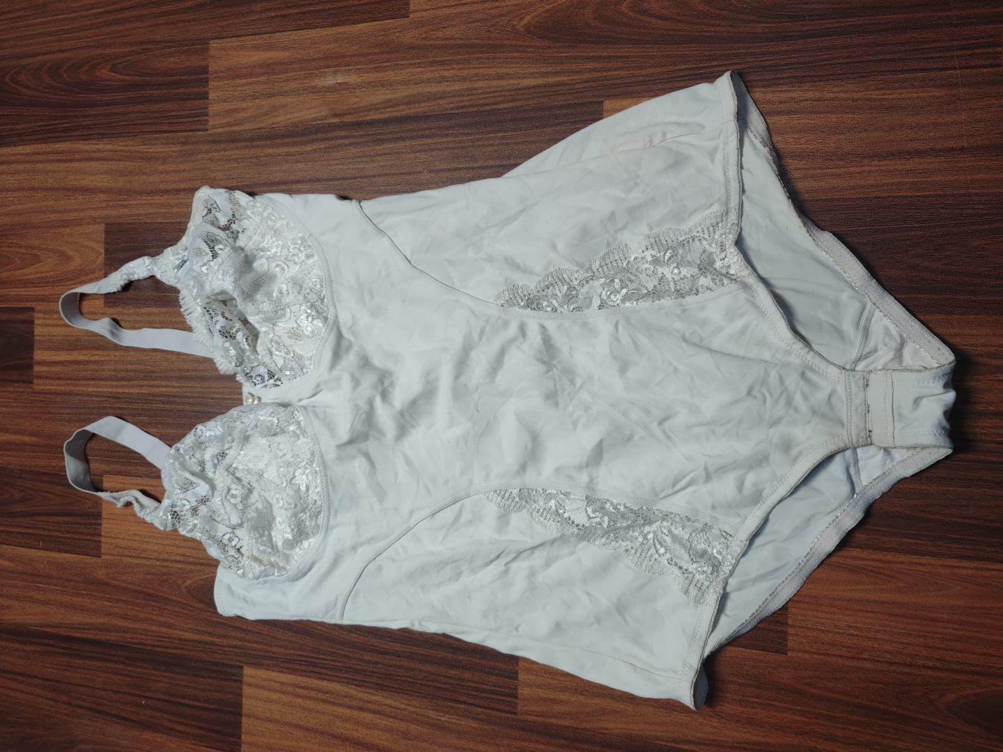 White Lace Bodysuit