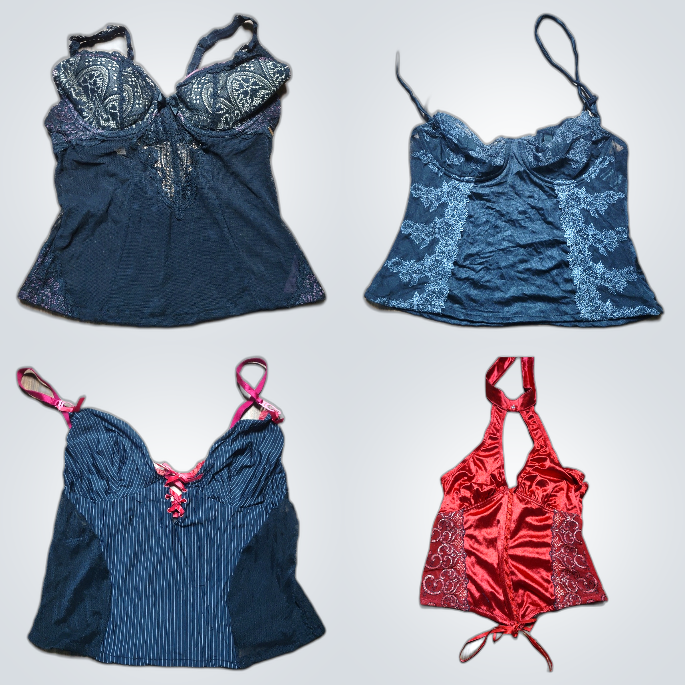 Soutiens-gorge en dentelle vintage en lot