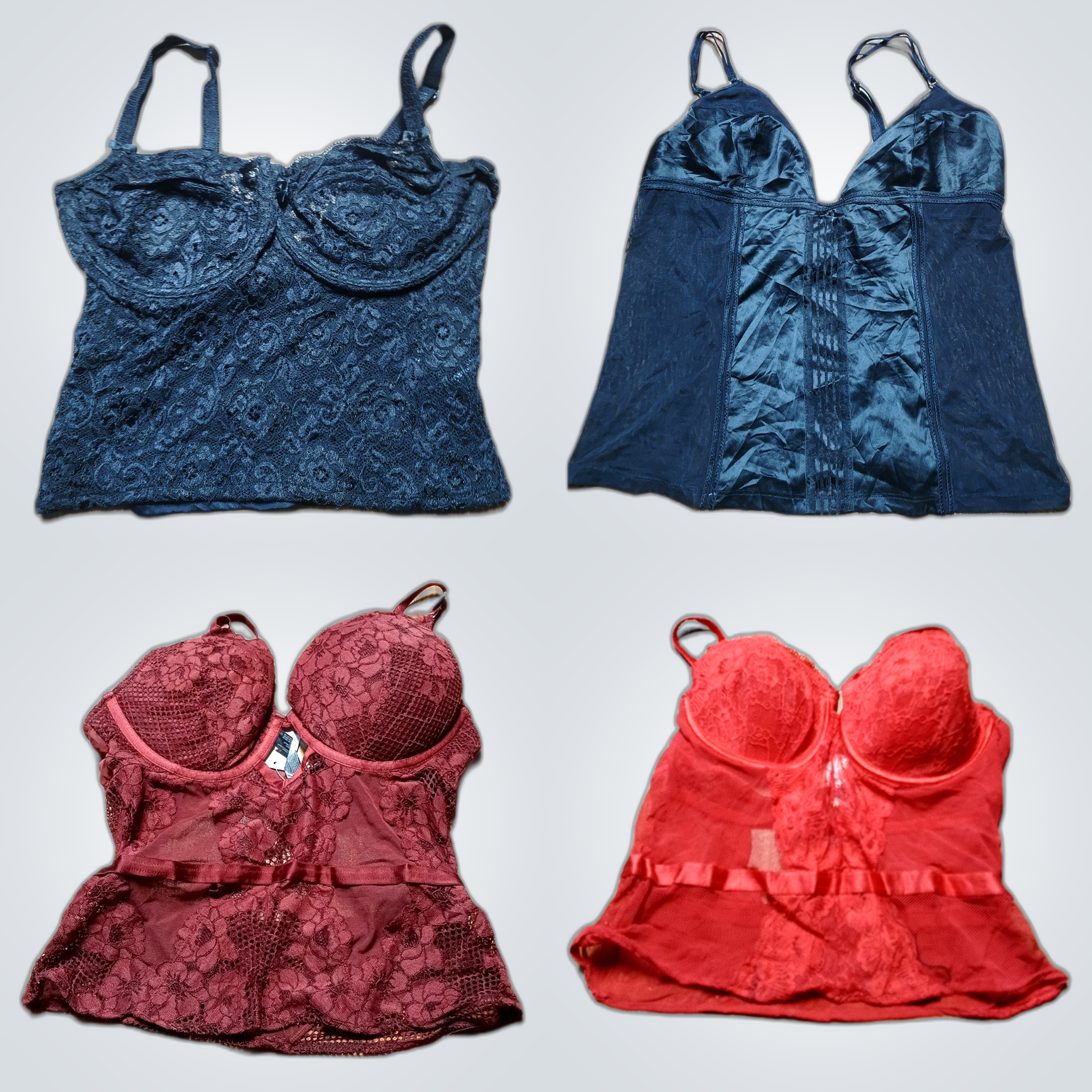 Victoria's Secret Bustier Bundle: 10-Piece Lace & ..
