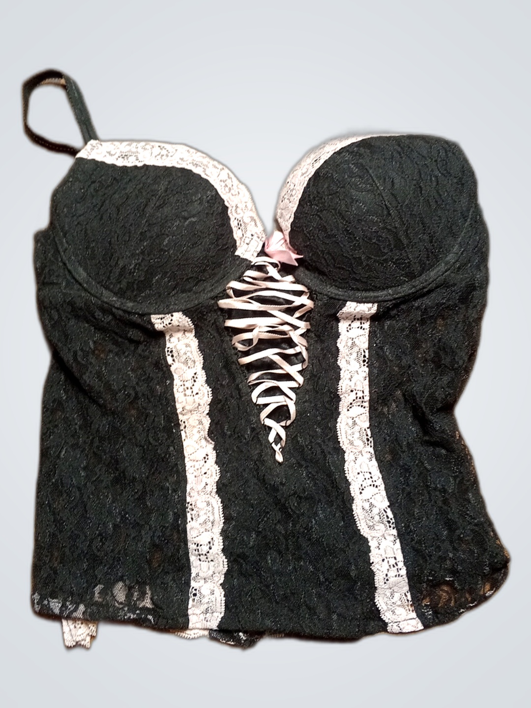 Black Lace Corset