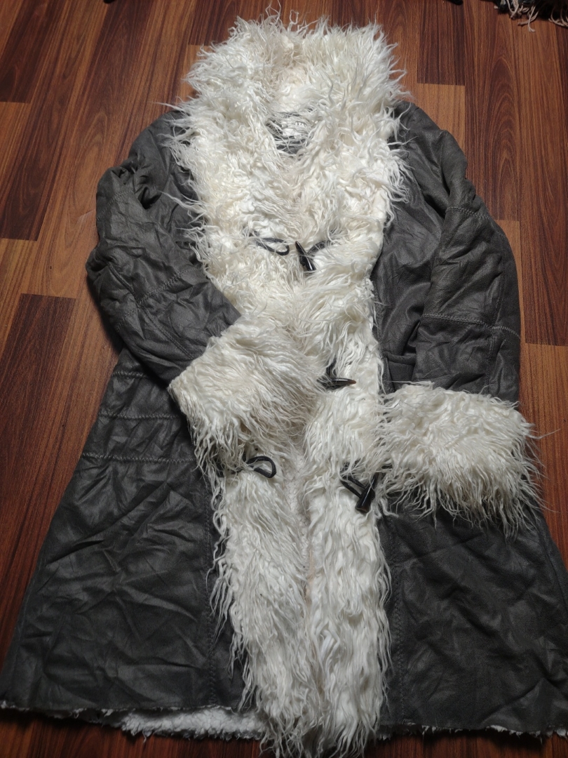 J.STARS Gray Fur Coat