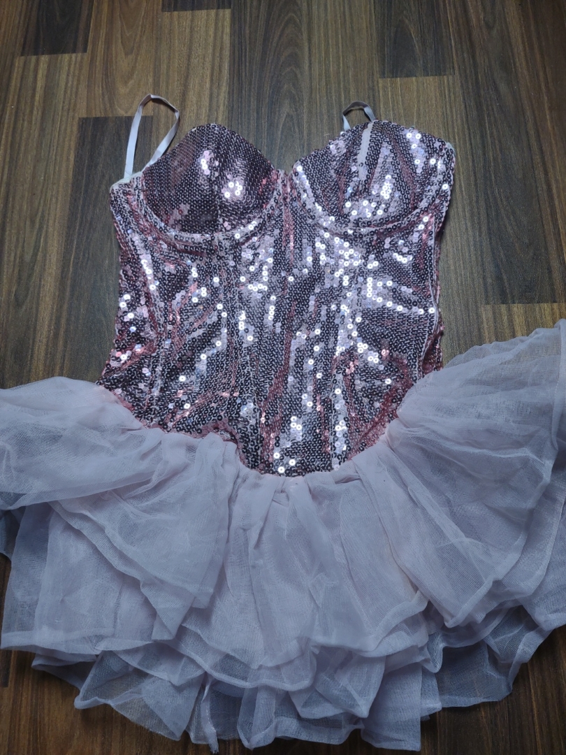 Sequin Tutu Top