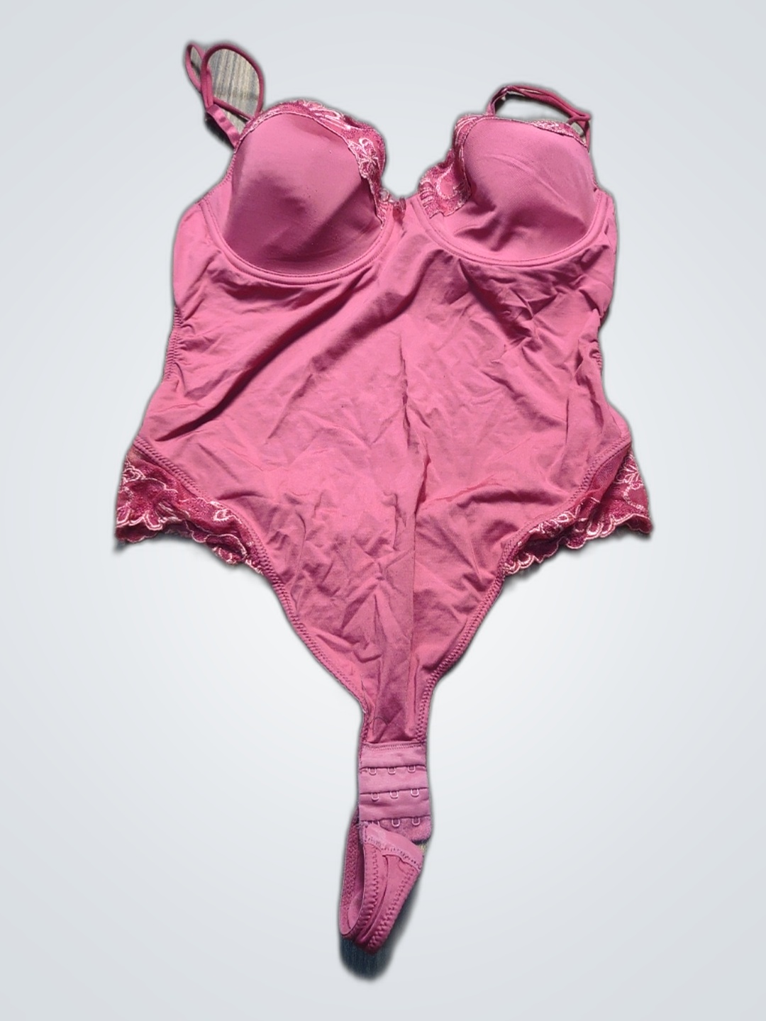 Unbranded Pink Lace Bodysuit