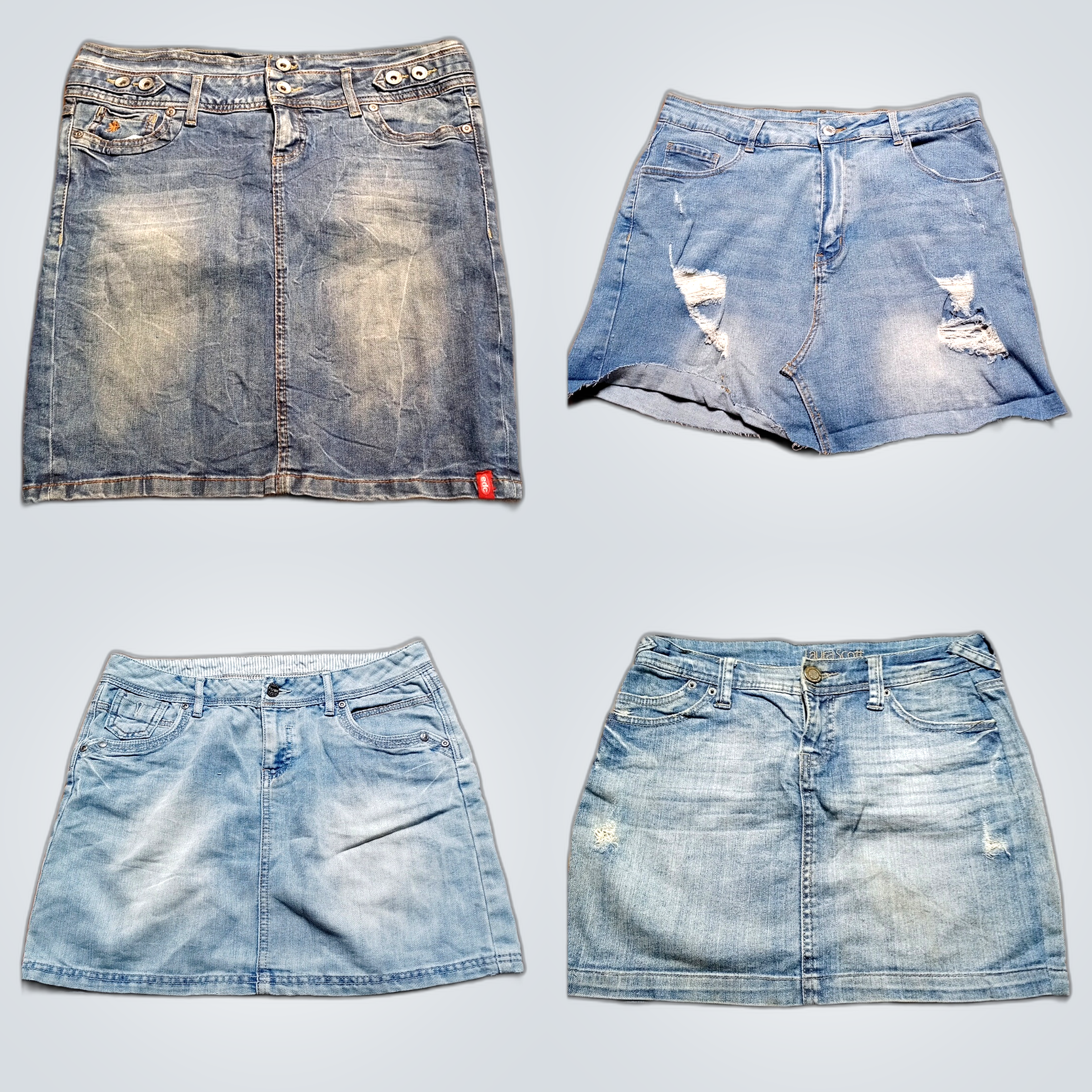 Y2K Denim Skirt Bundle