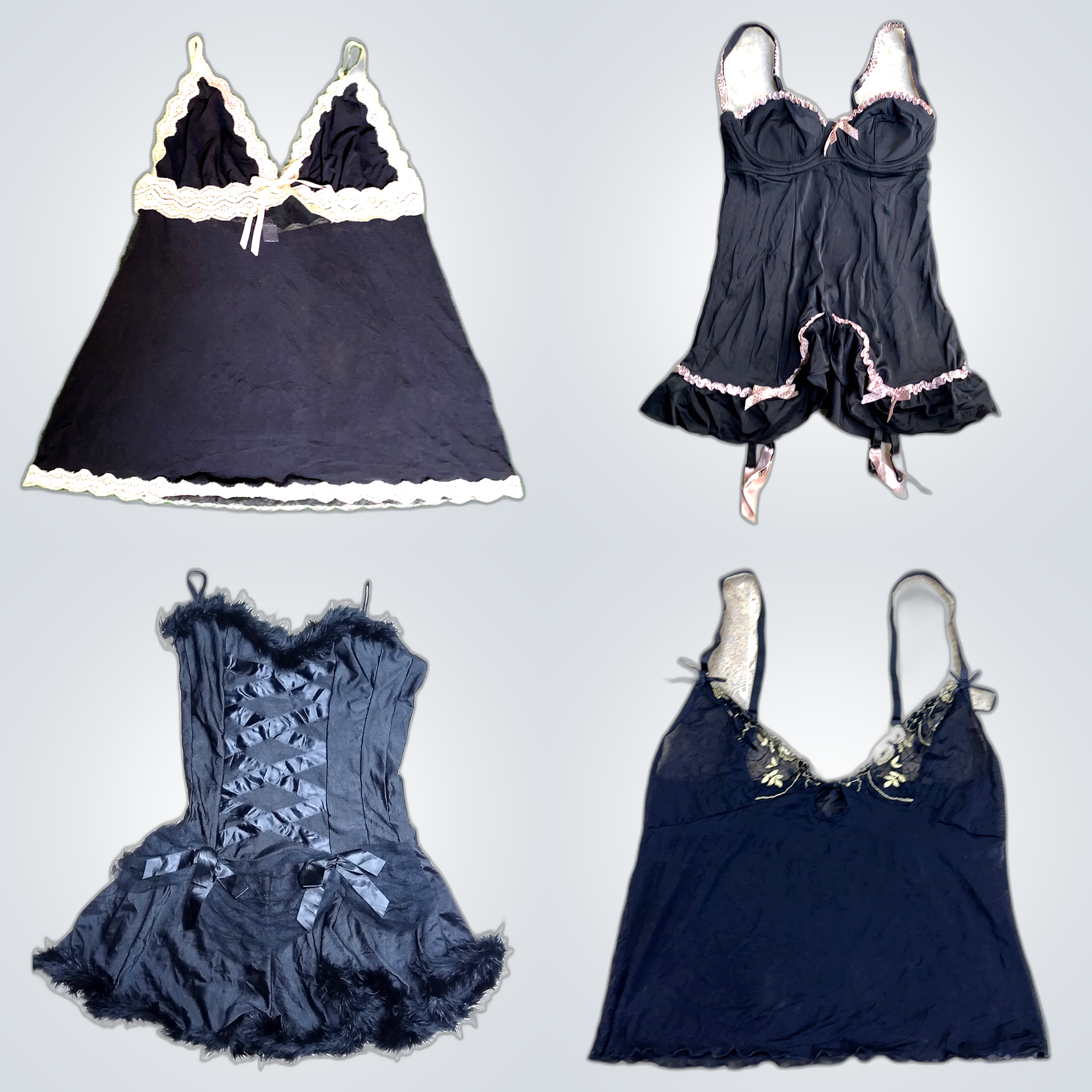 Y2K Lace Trim Camisoles