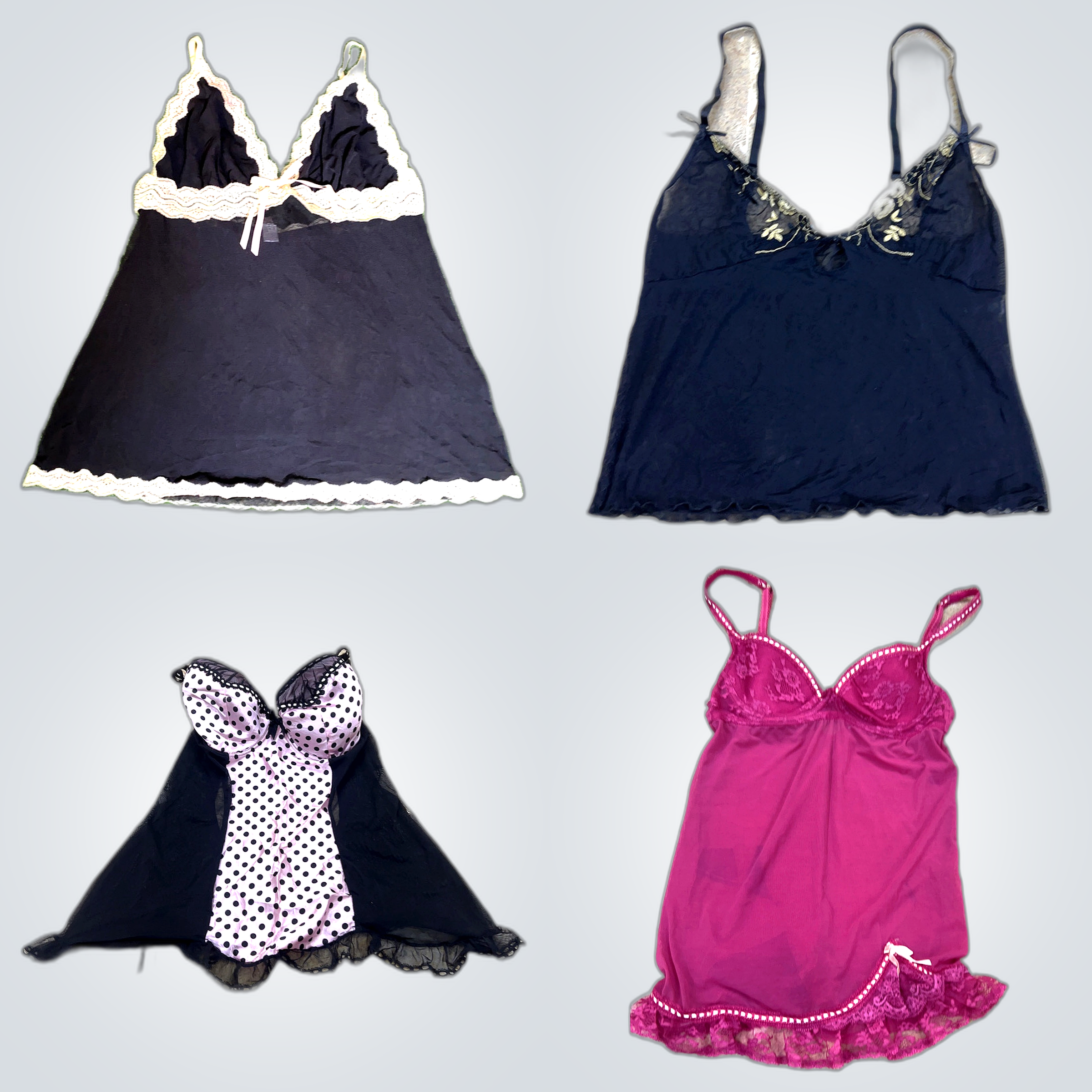 Ann Summers Y2K Lace Trim Camisoles