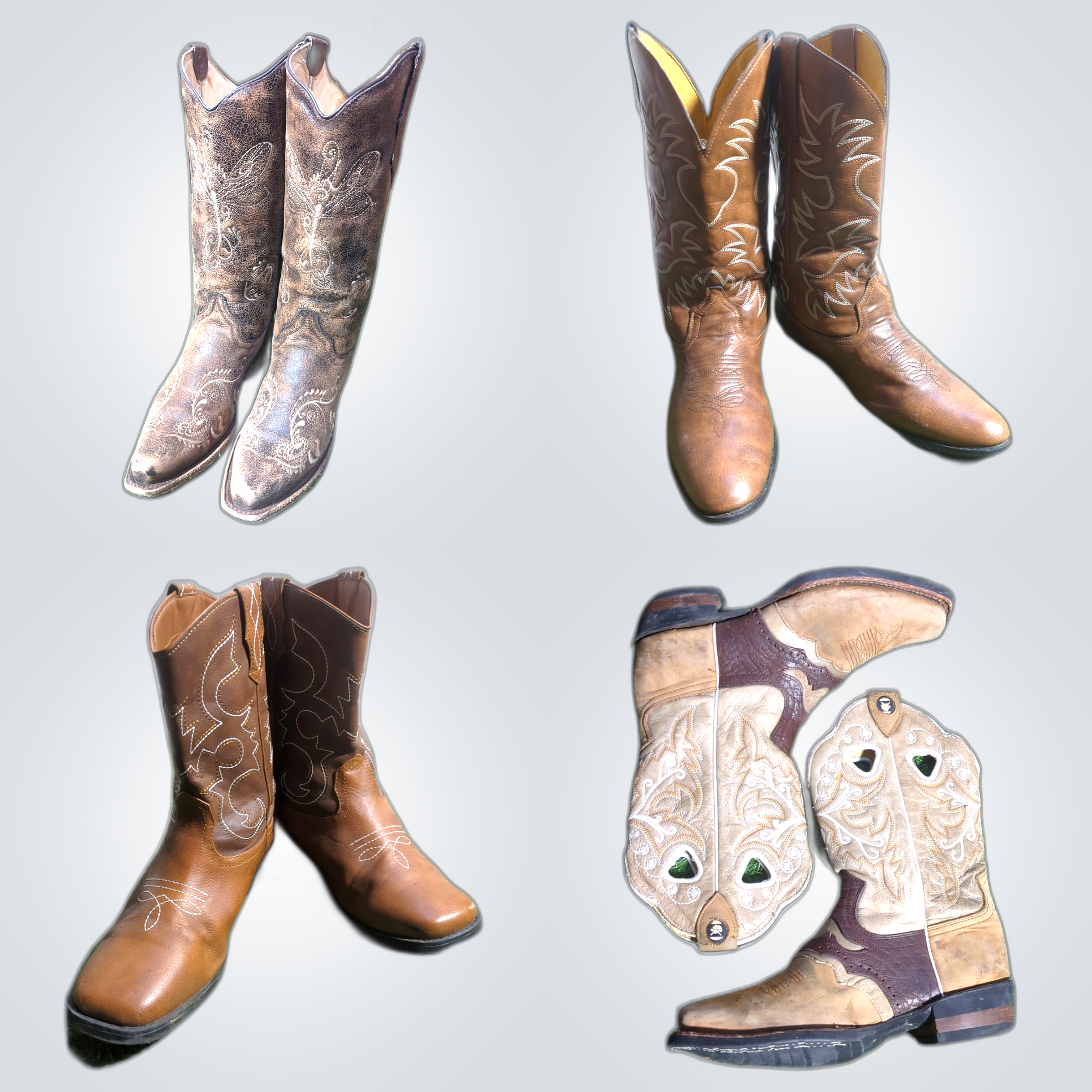Y2K Cowboy Boots Bundle