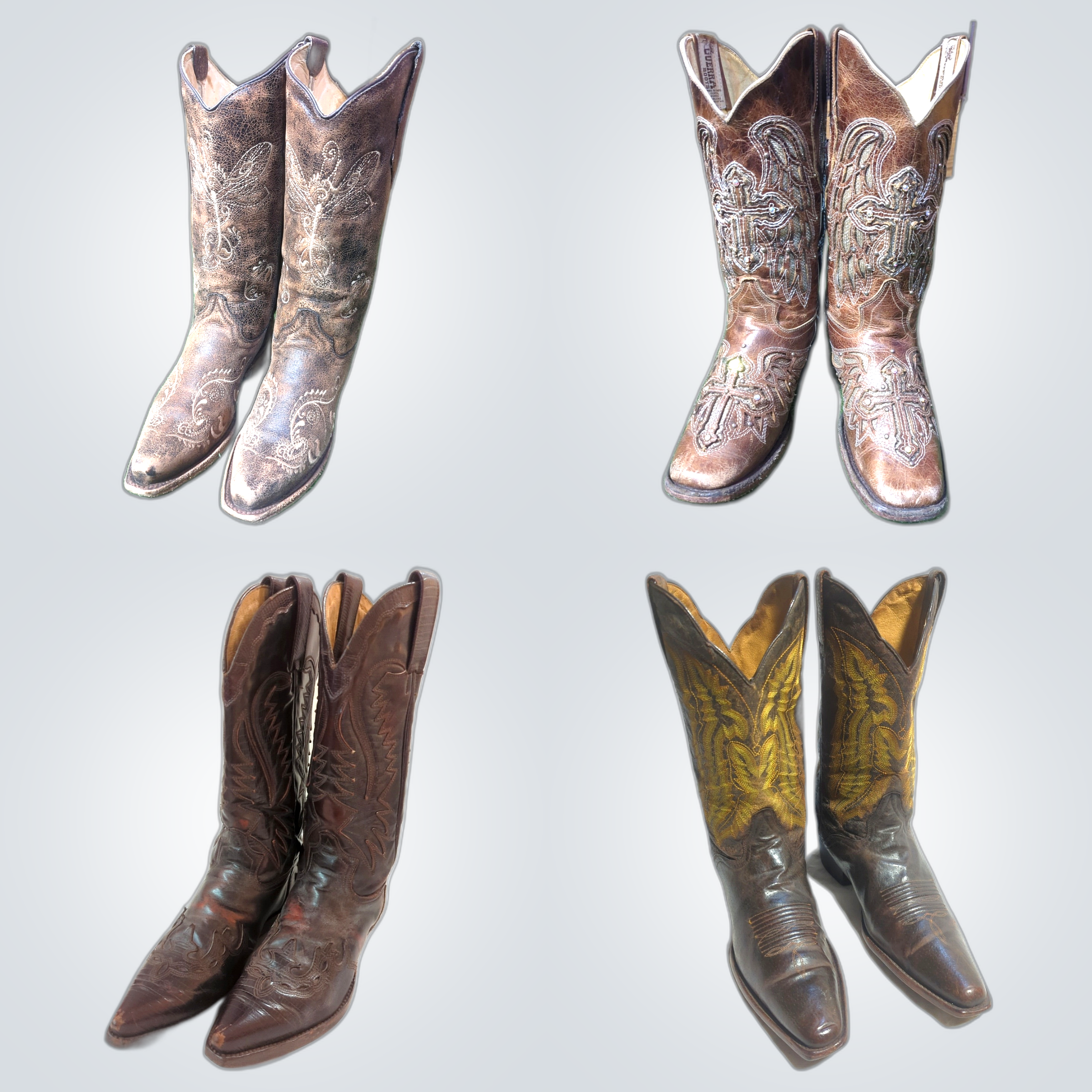 Y2K Cowboy Boots Bundle