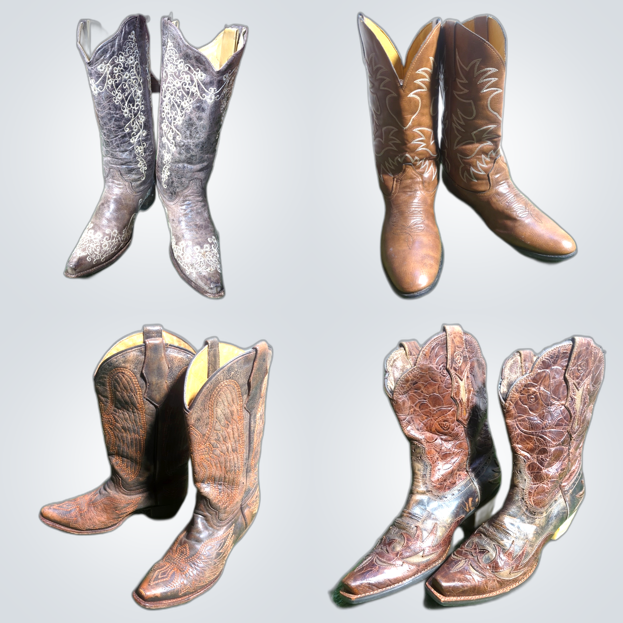 Y2K Cowboy Boots Bundle