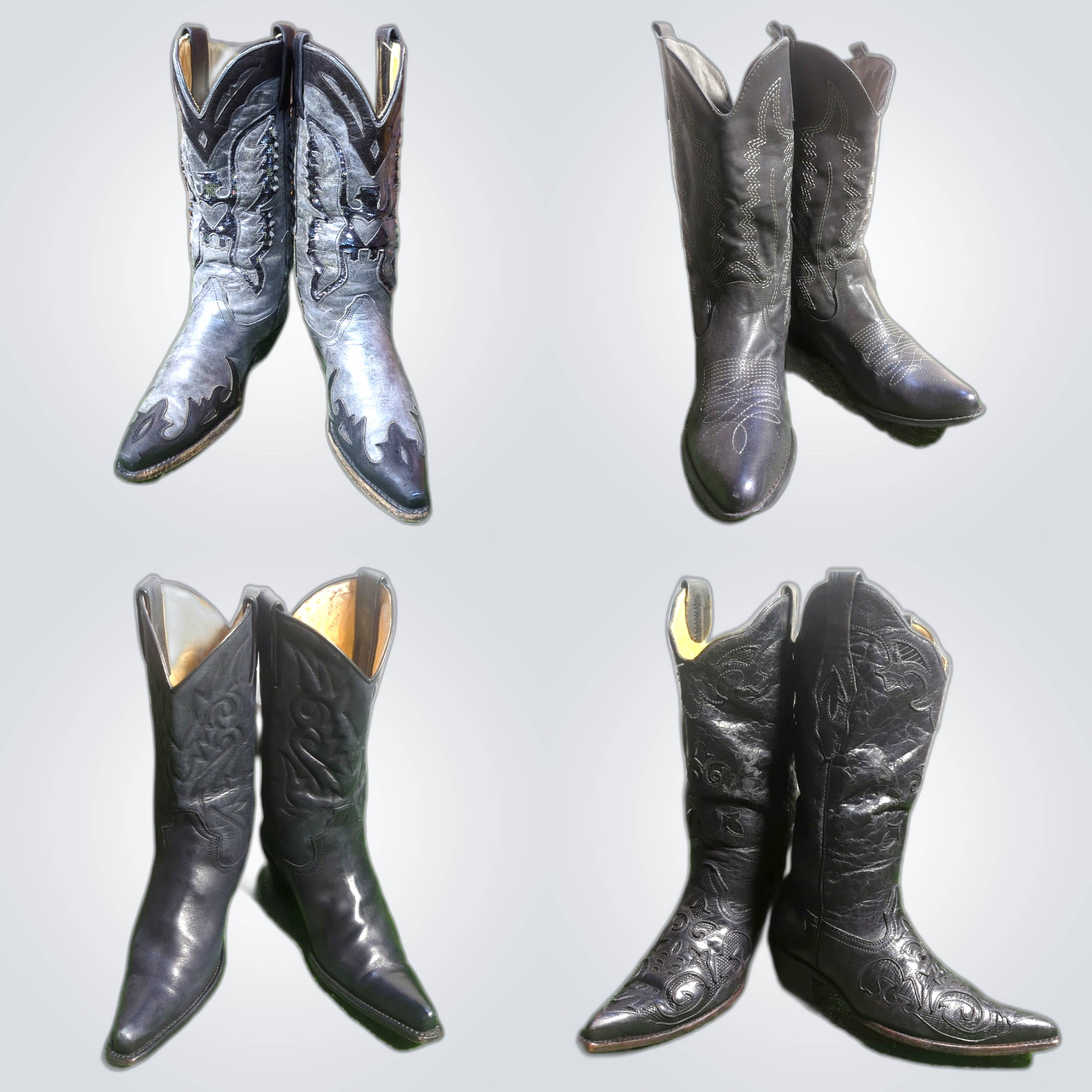 Y2K Cowboy Boots Bundle