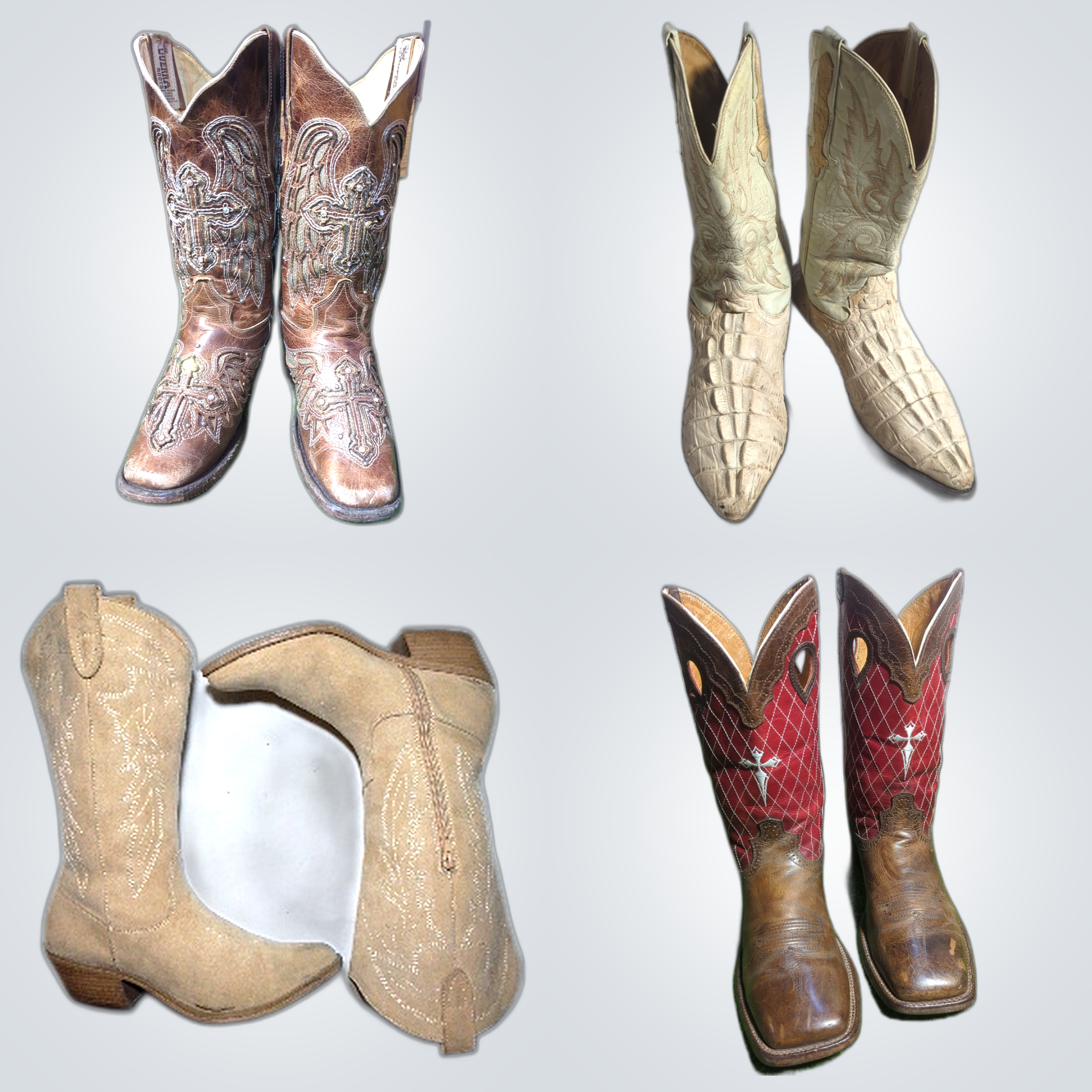 Stivali Cowboy Vintage