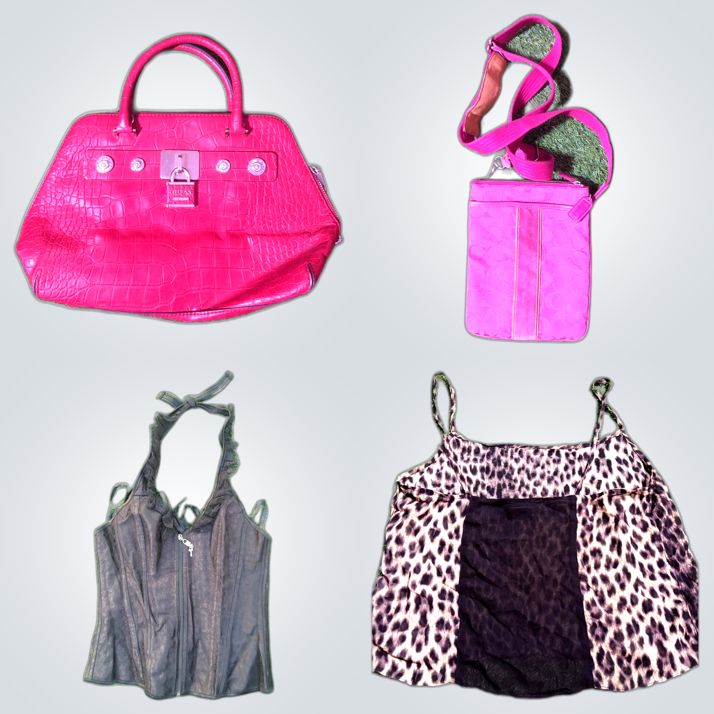 Purse or sexy slip tops