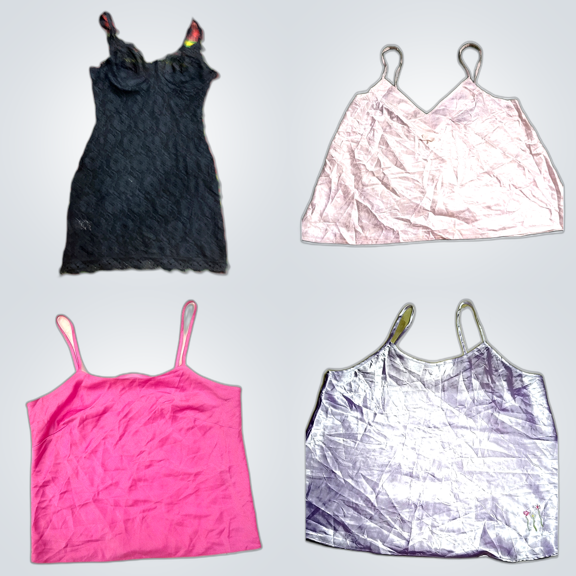 Camisole Bundle: Marks & Spencer, Avon, Saint Michael & More Silk Lace Tops