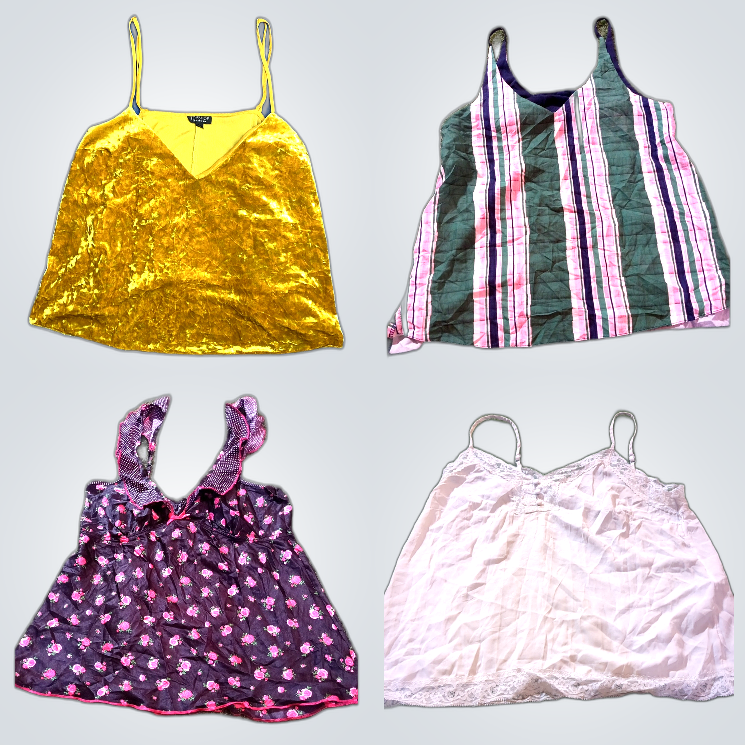 Topshop Y2K Camisoles Bundle