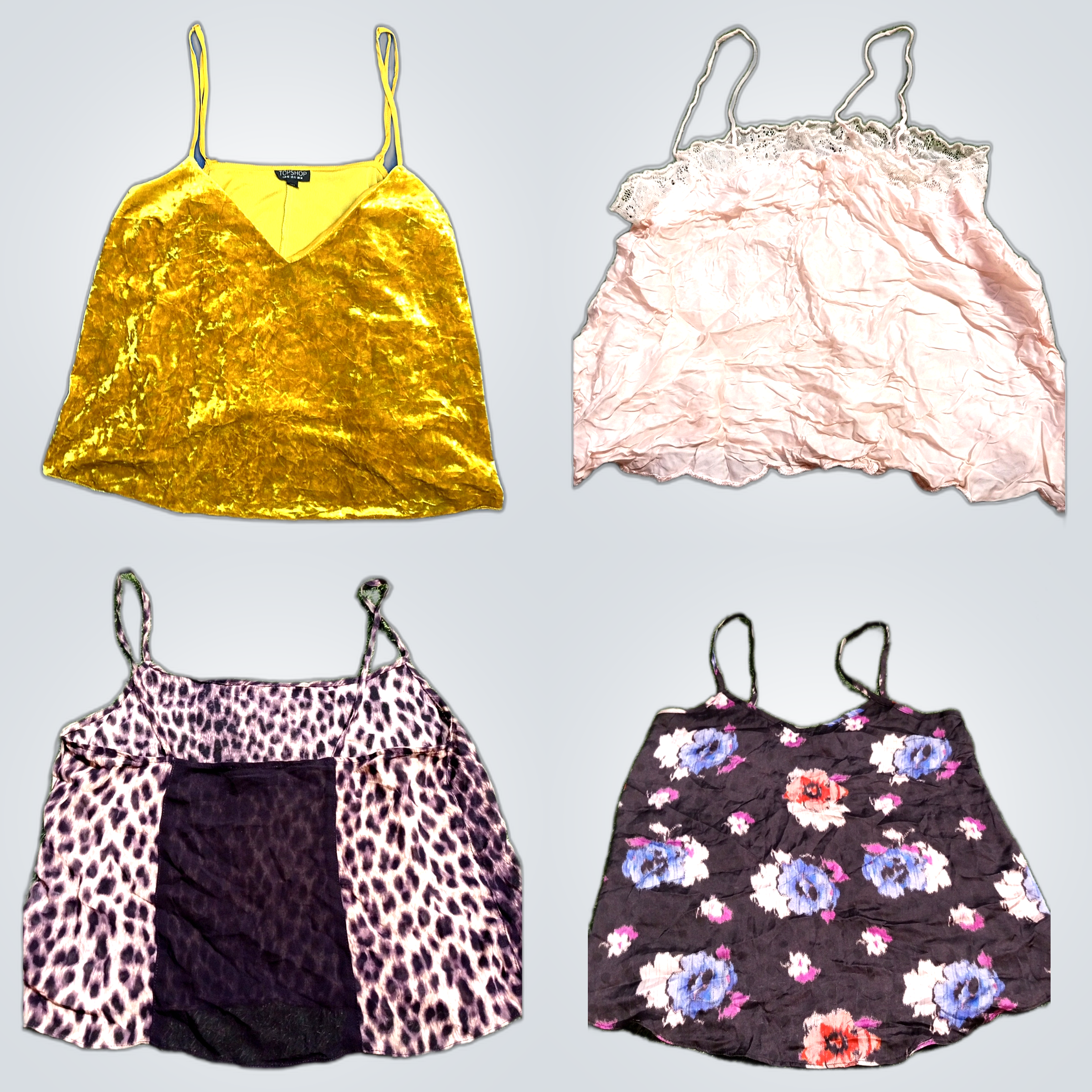 Topshop Y2K Camisoles Bundle