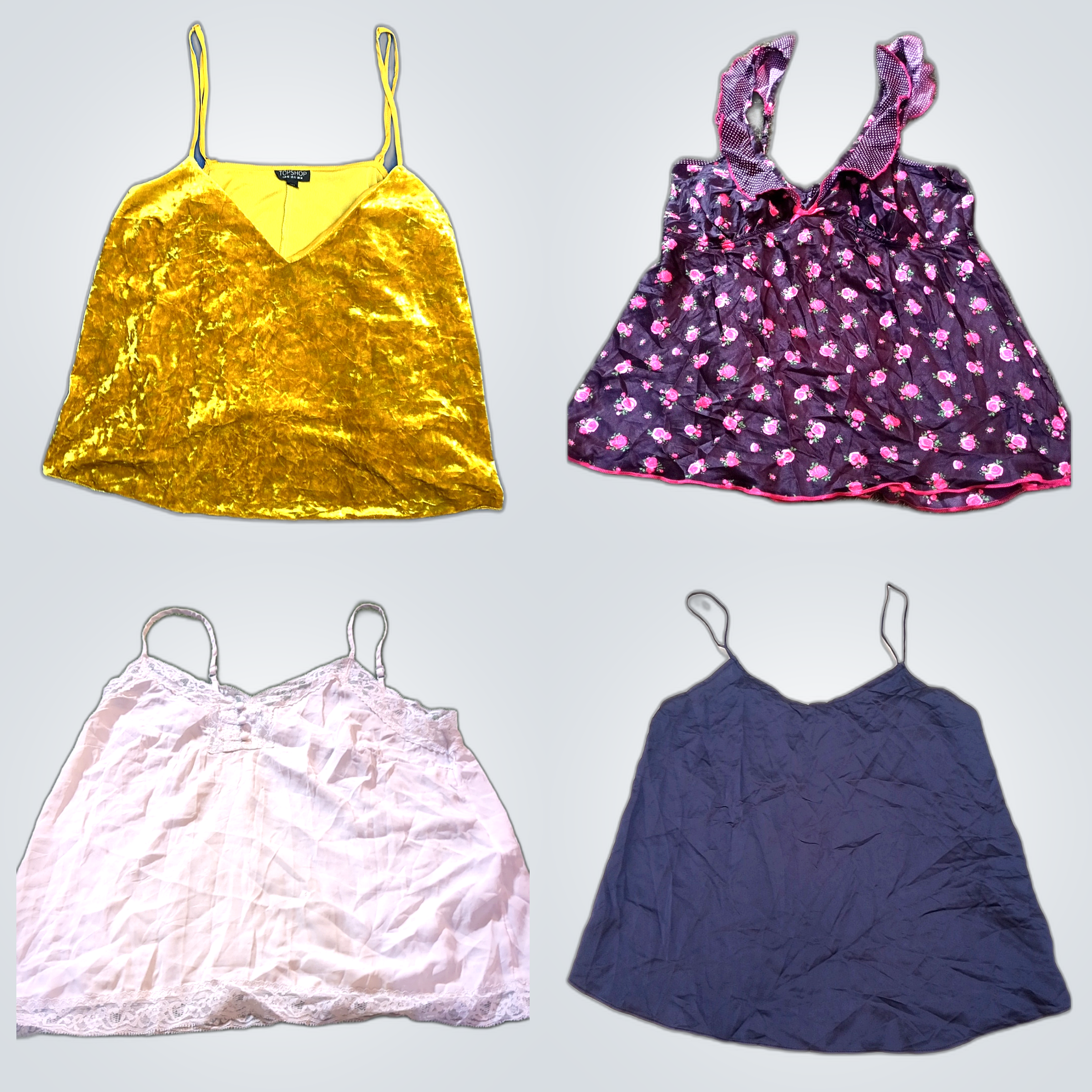 Ensemble de camisoles Y2K Topshop