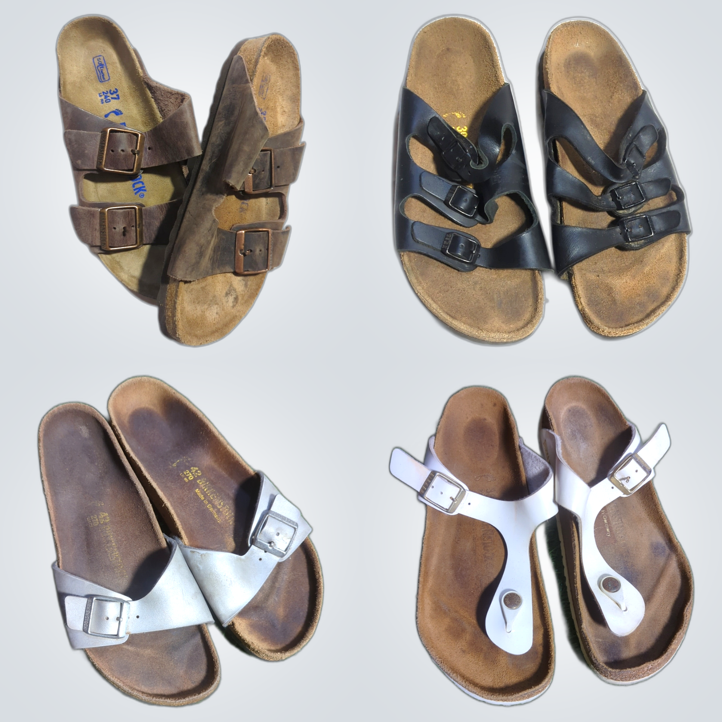 Y2K Leather Sandals Bundle