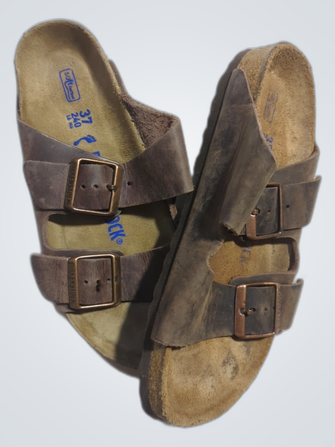 Birkenstock Brown Leather Sandals