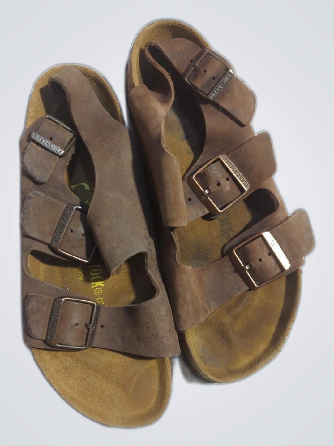 Birkenstock Brown Leather Sandals