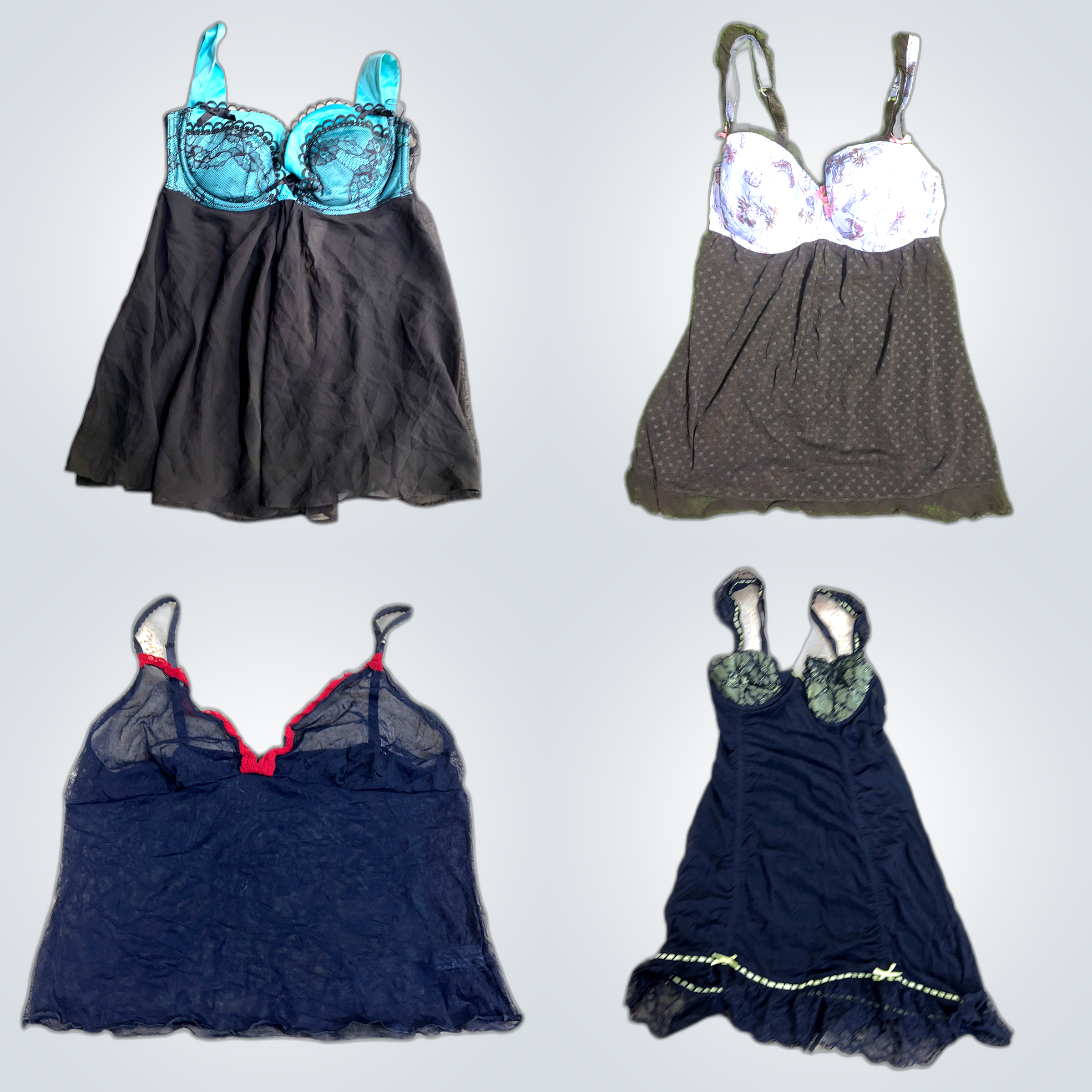 Y2K Camisoles Lingerie Bundle