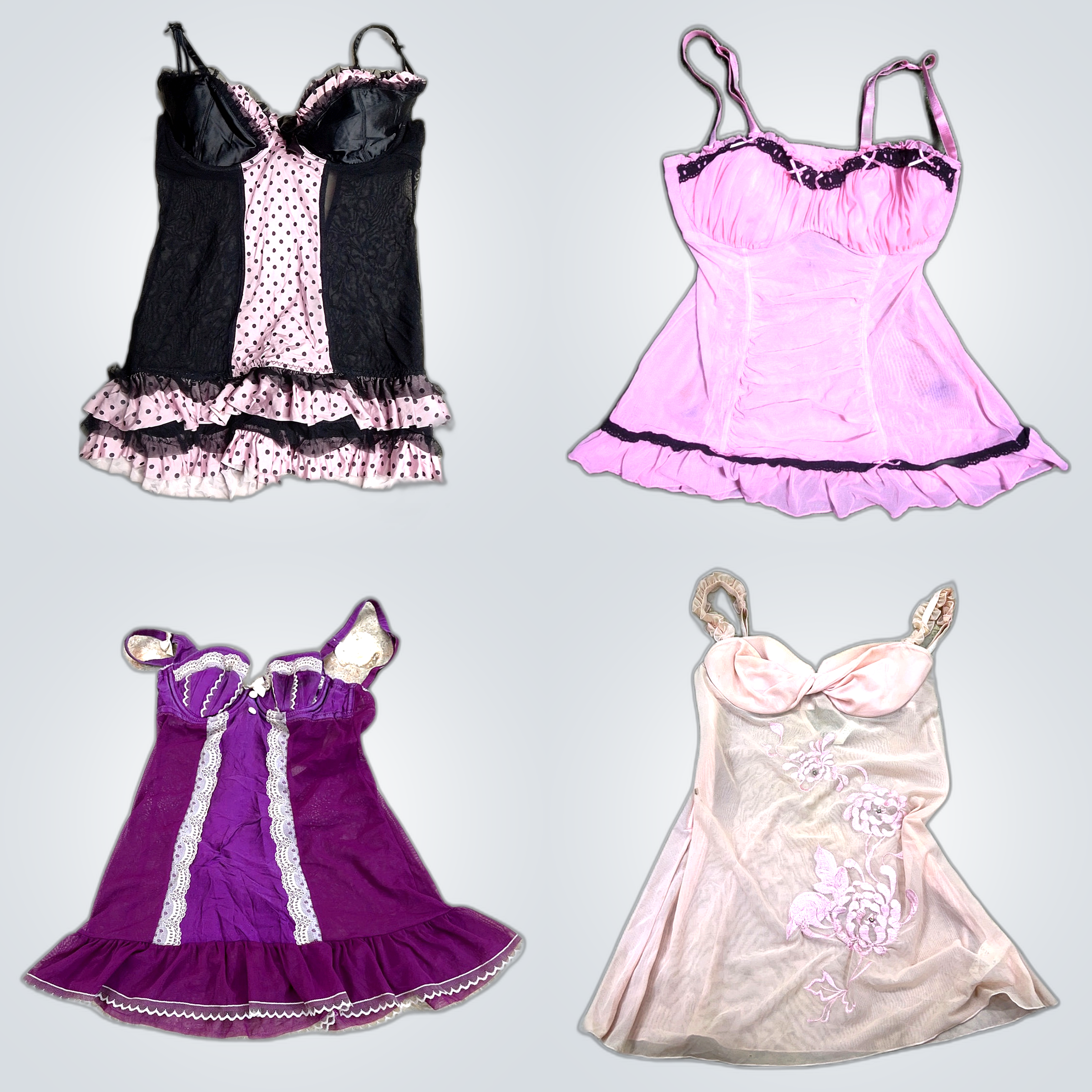 La Senza Y2K Spitzenbesatz Tops