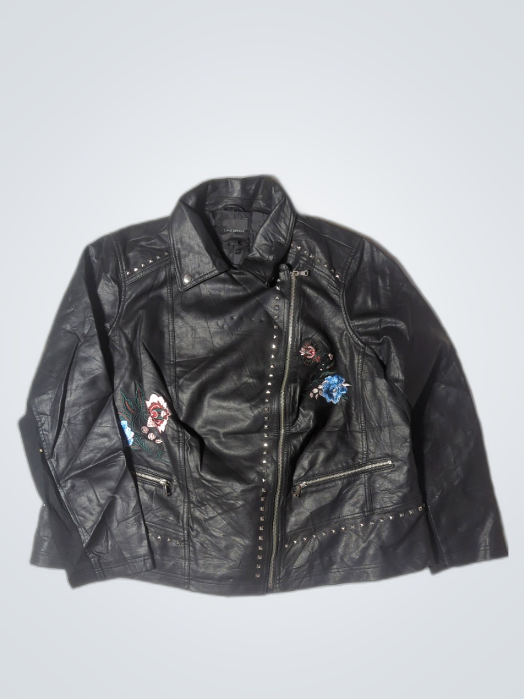 Veste en cuir Lane Bryant