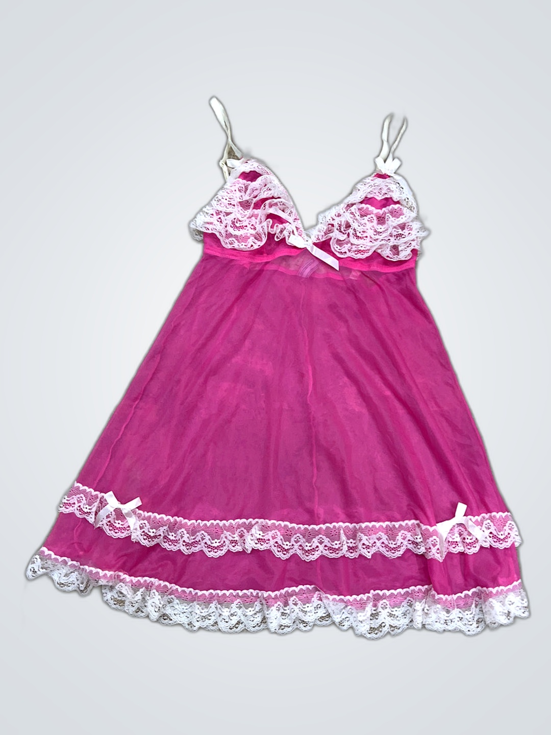 Pink Lace Chemise