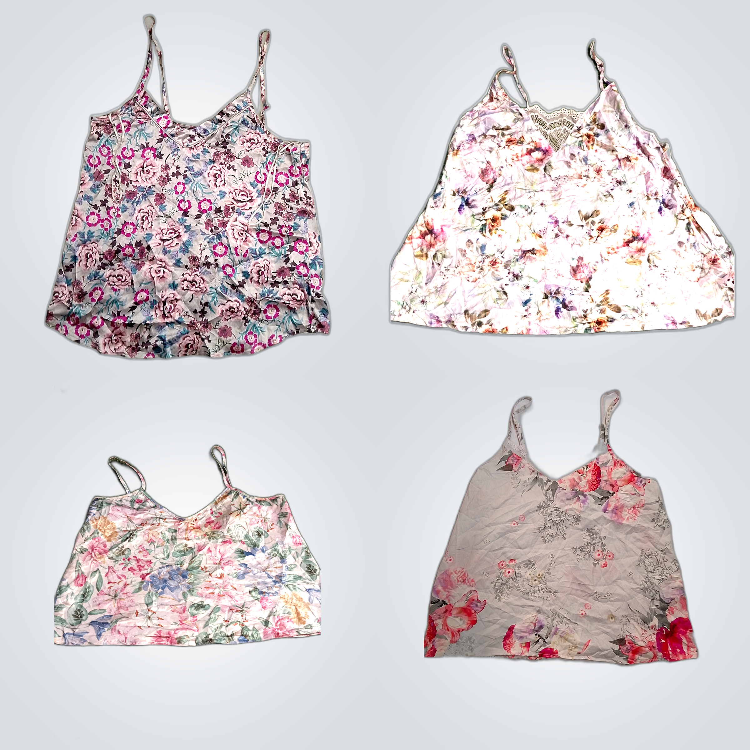 Y2K Floral Camisoles Bundle