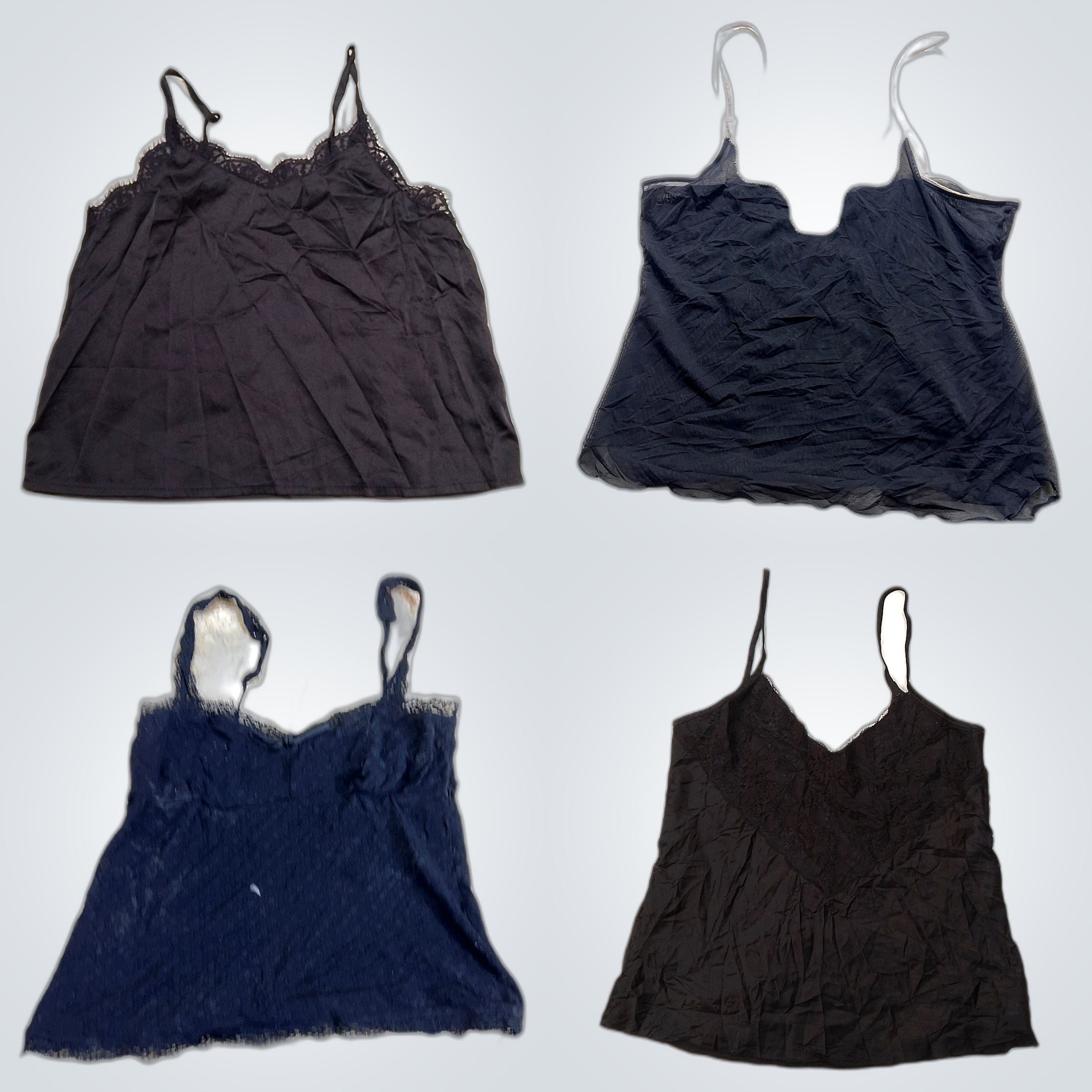 Lace & Basic Cami Bundle - Hanes, Topshop, Marks &..