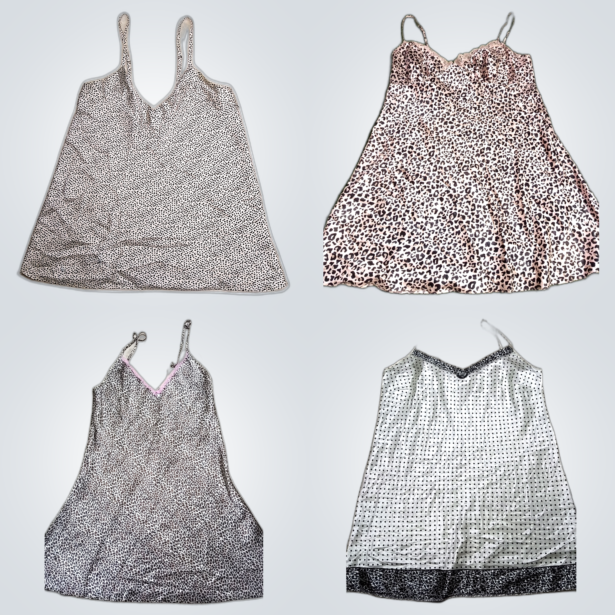 Y2K Leopard Print Dresses