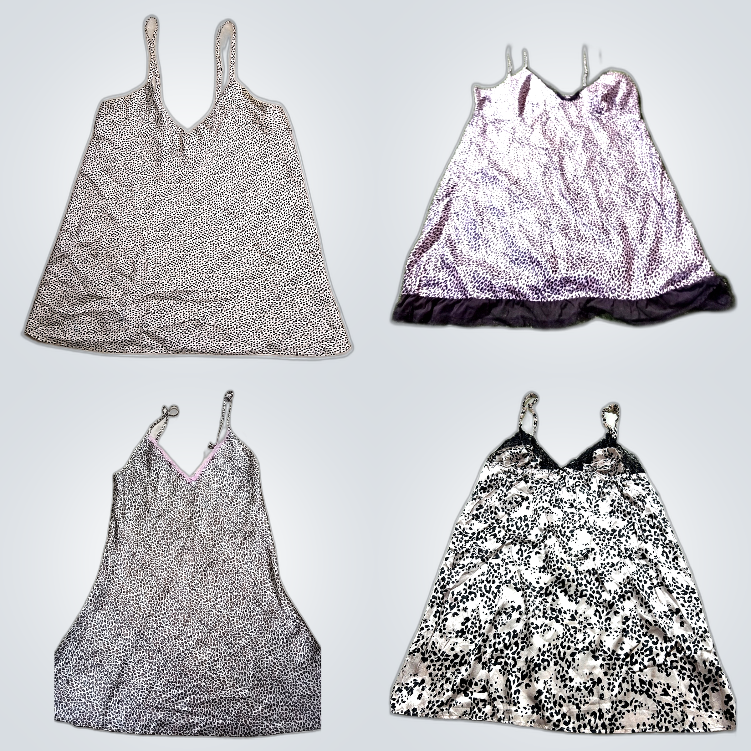 Y2K Leopard Print Dresses