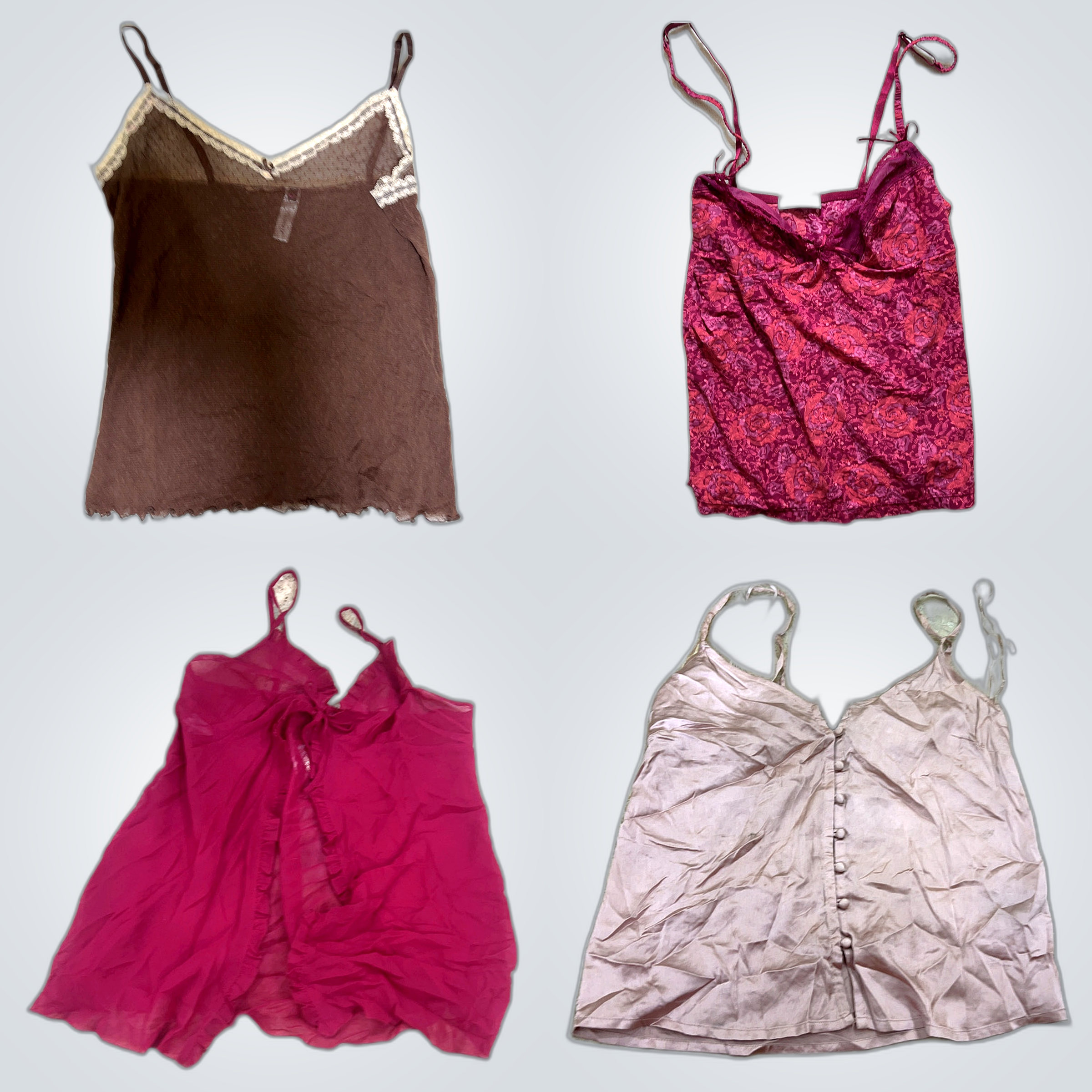 Pacchetto di canottiere Y2K