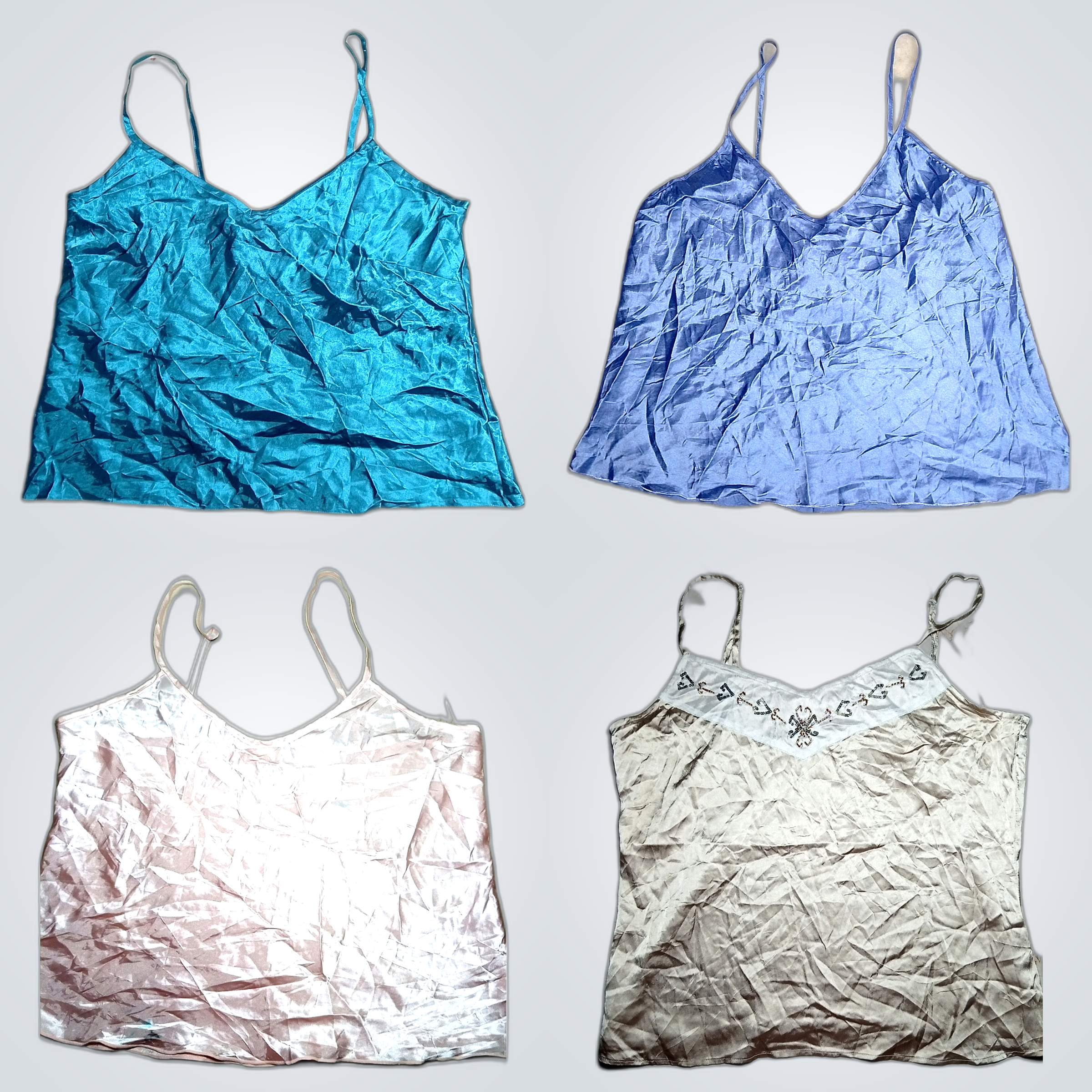 Y2K Silk Camisoles Bundle
