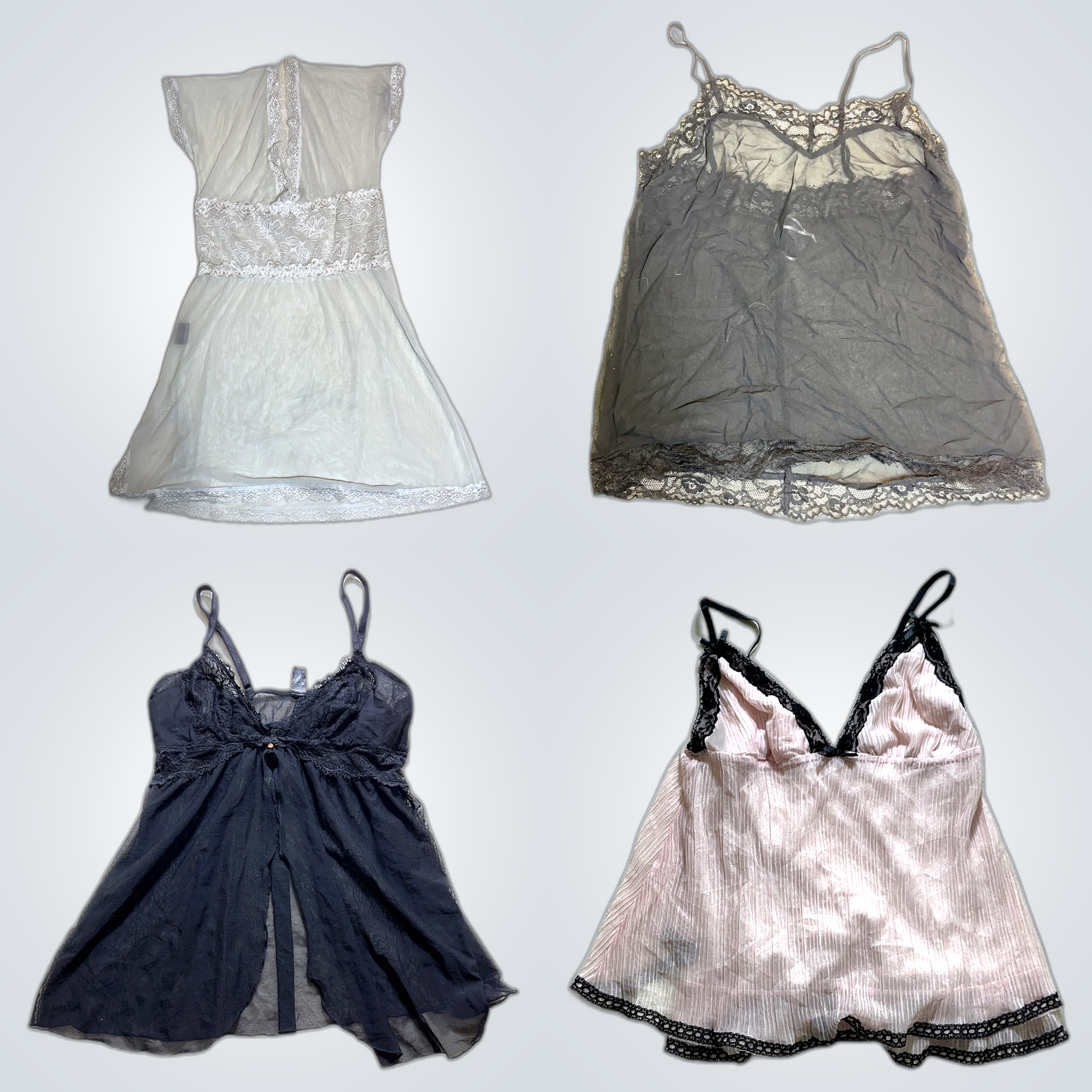Lace & Slip Dress Bundle: Victoria's Secret, River..