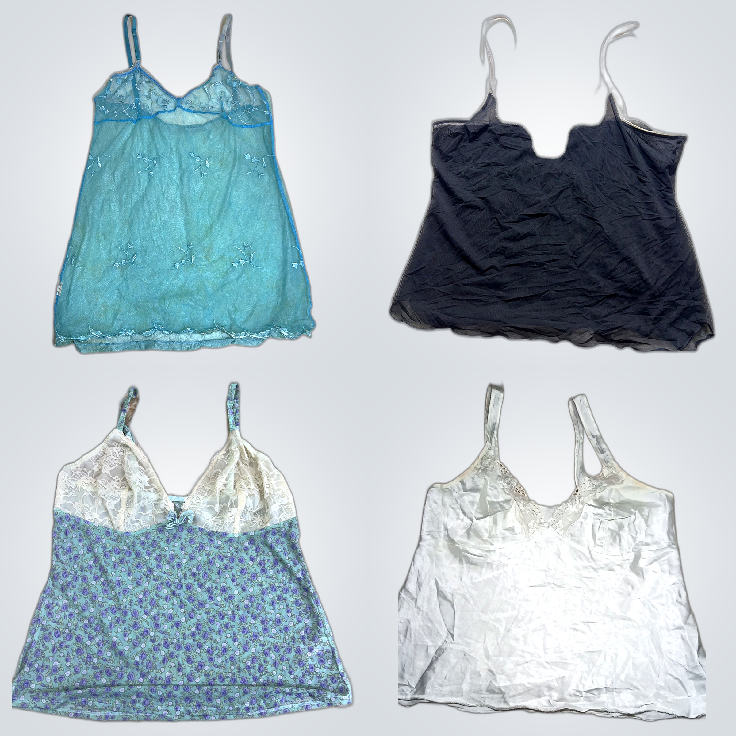 Marks & Spencer, F&F & More Lace Trim Camisole Bundle of 10