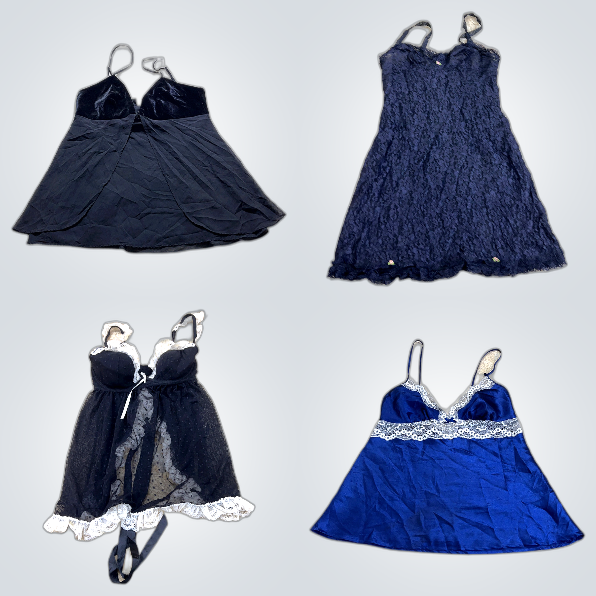 Ensemble de robes slip Y2K