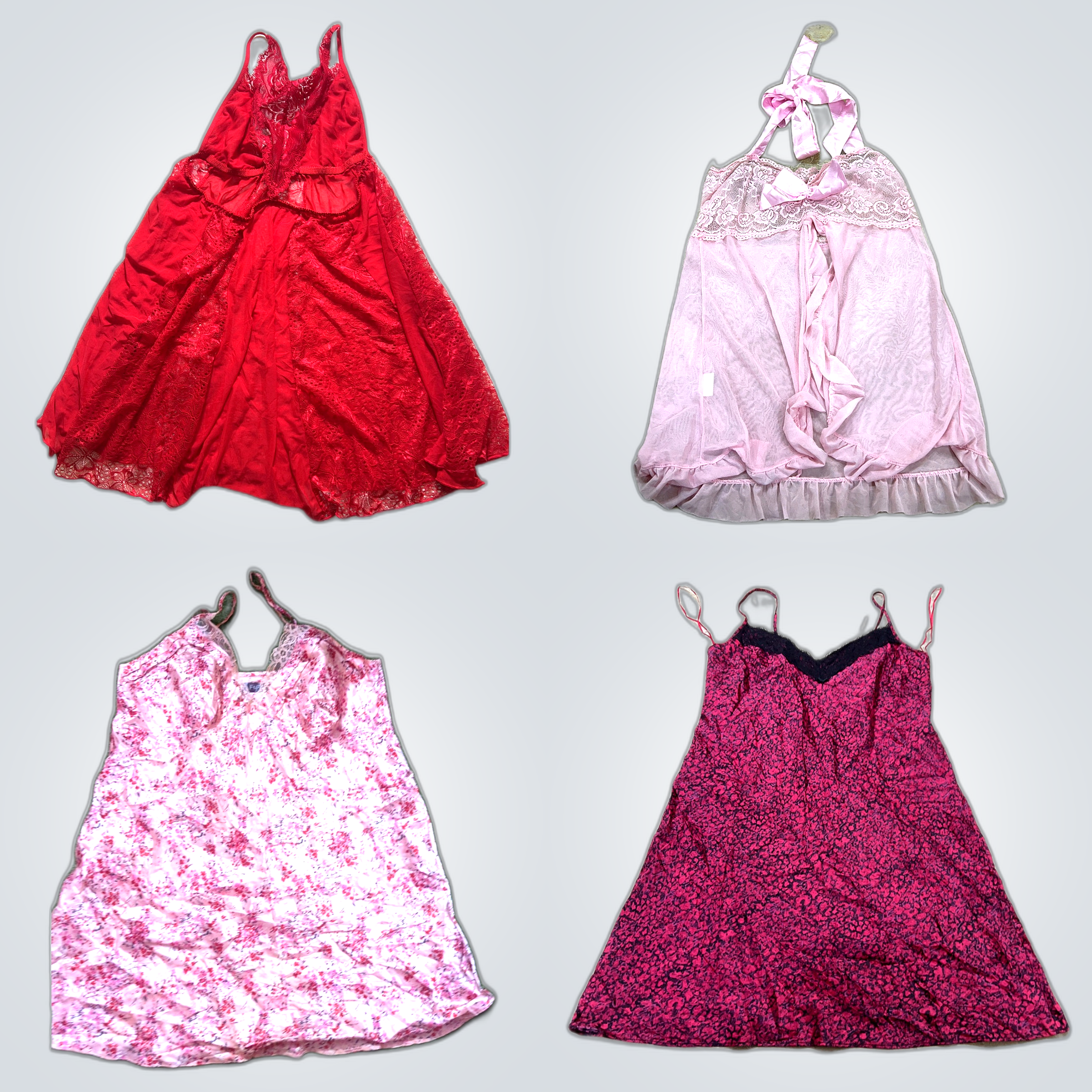 Y2K Satin Dress Bundle