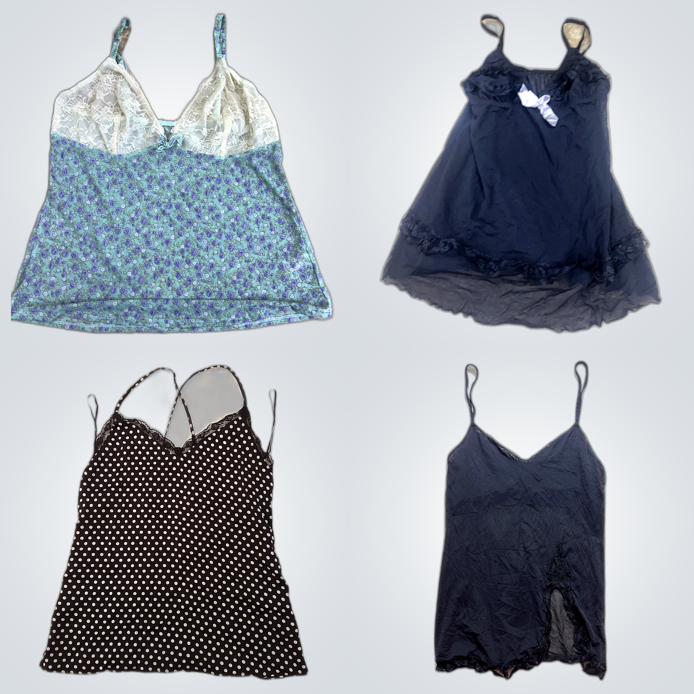 Eberjey, Malizia & More Set di Camicie in Pizzo, S..