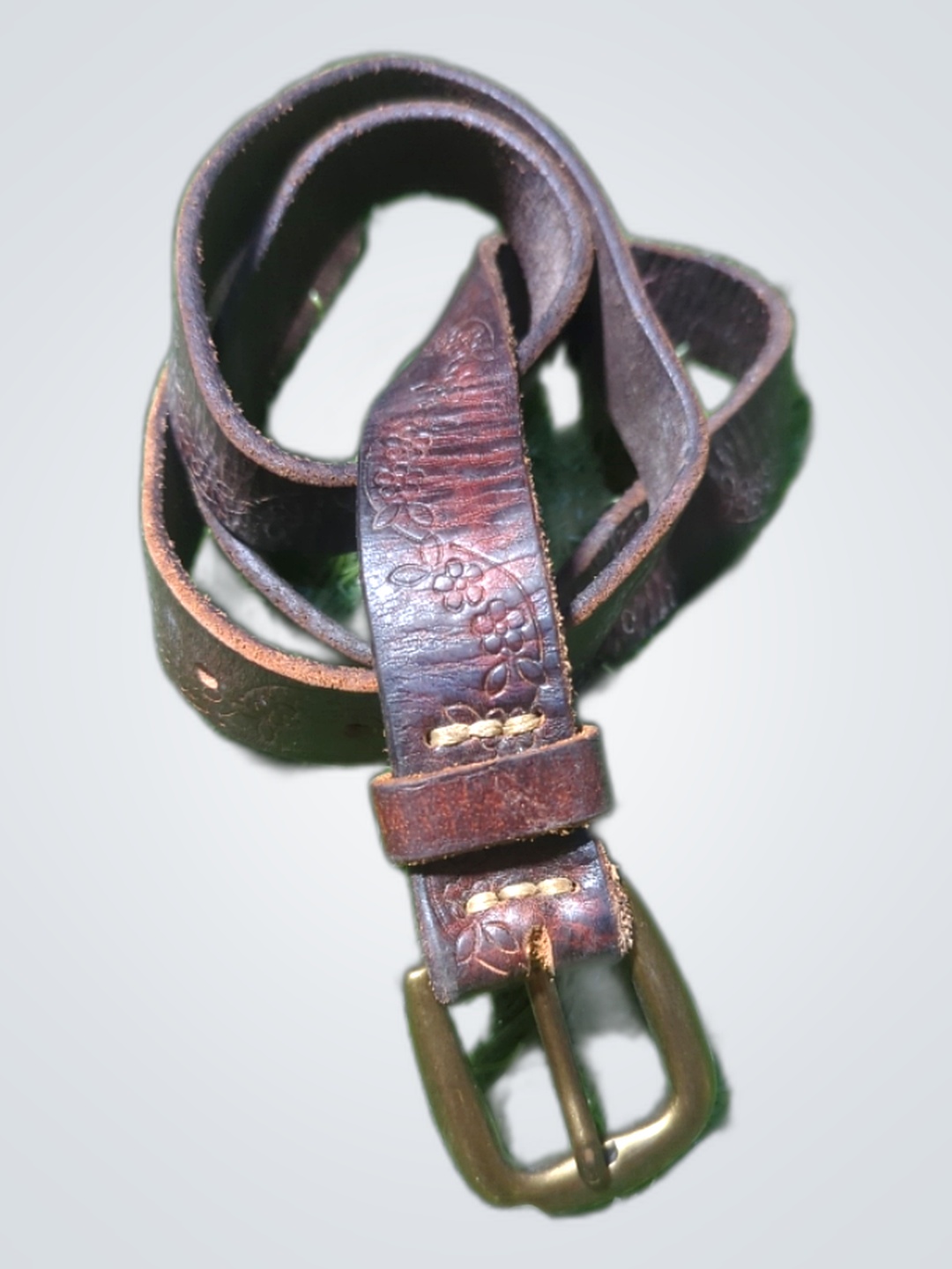 Brown Leather Belt