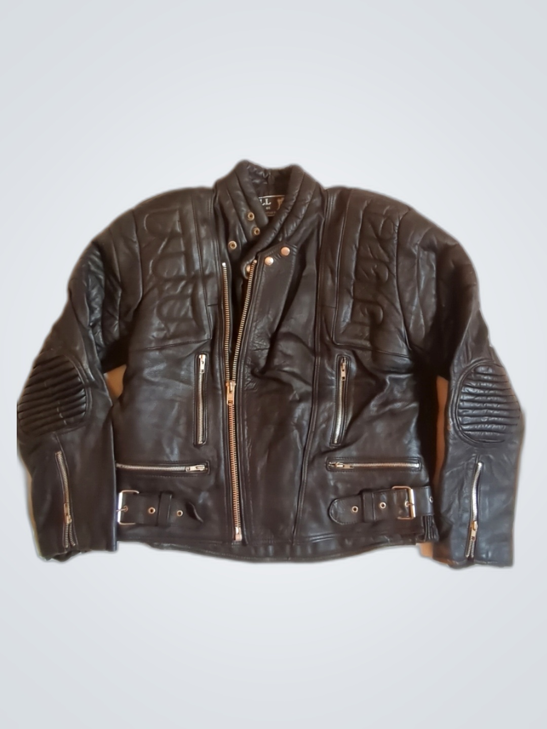 Black Leather Motorcycle Jacket