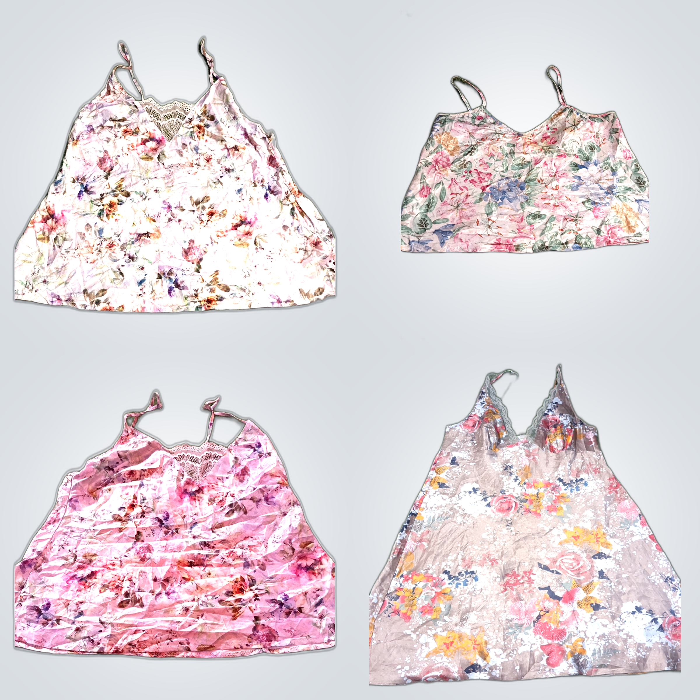 Y2K Floral Camisoles Bundle