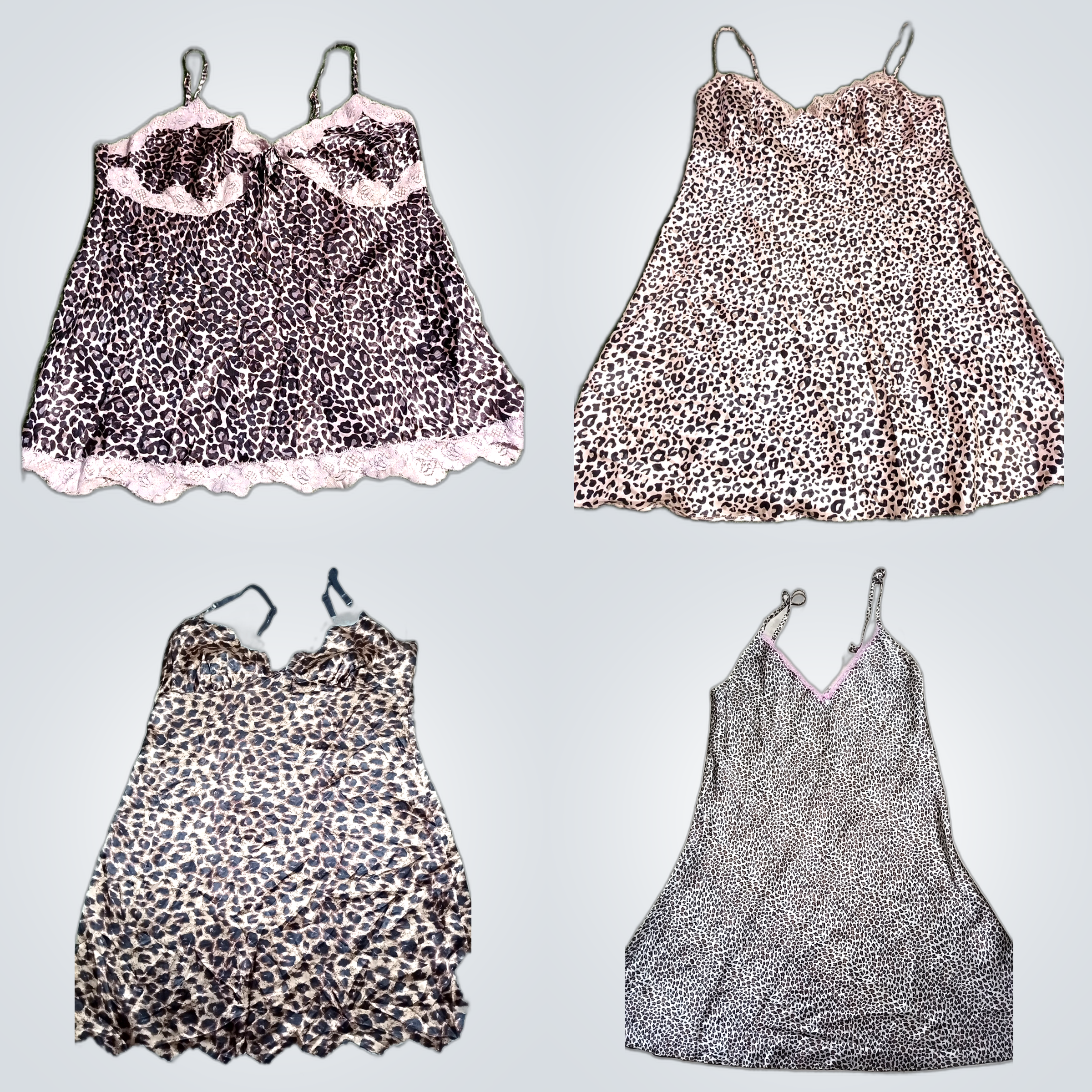 Y2K Leopard Print Dress