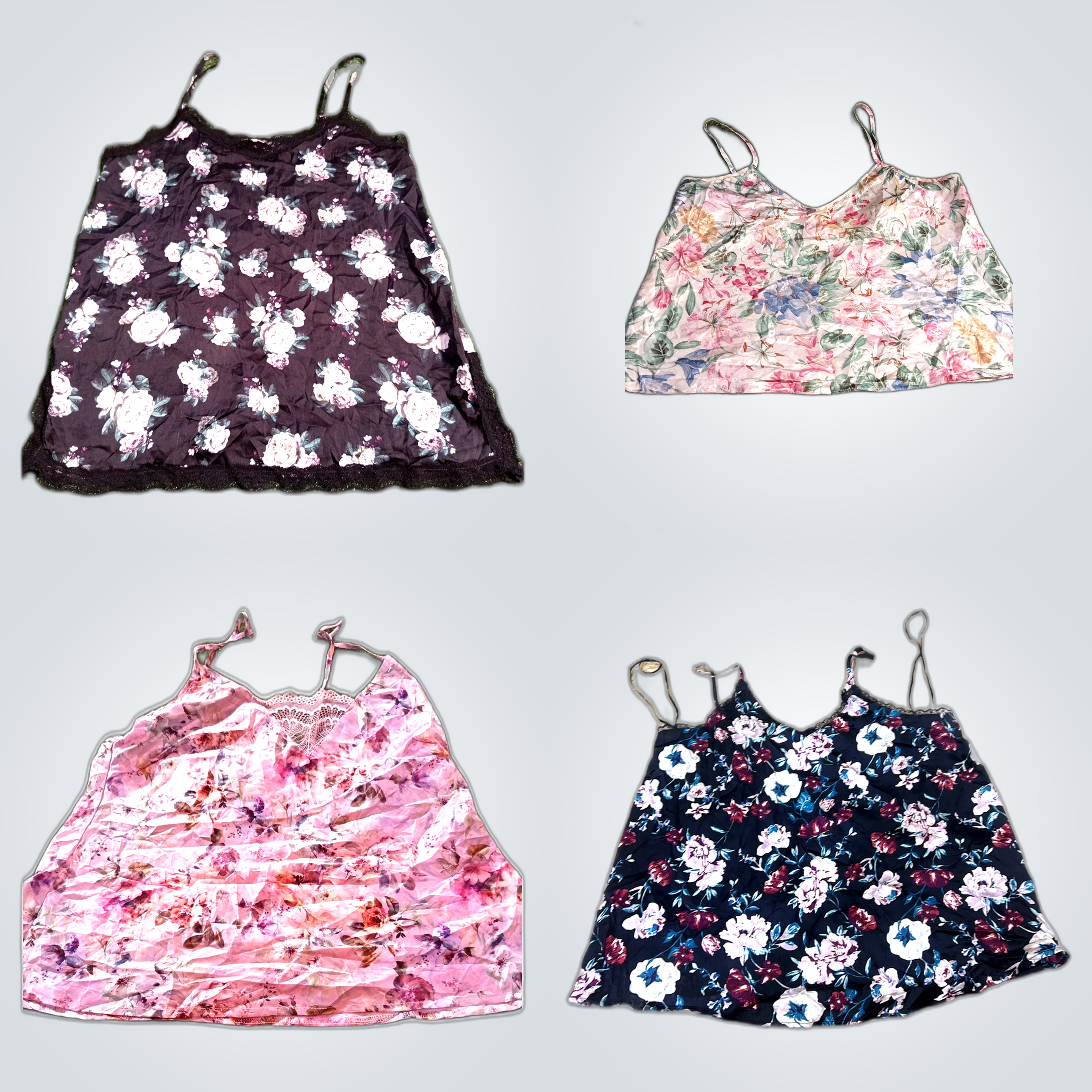 Y2K Floral Camisoles Bundle