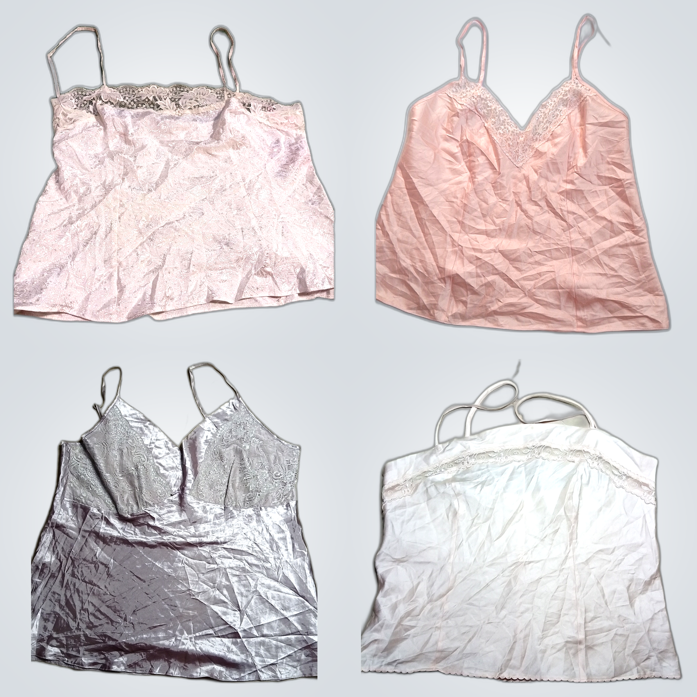 Y2K Lace Trim Camisoles