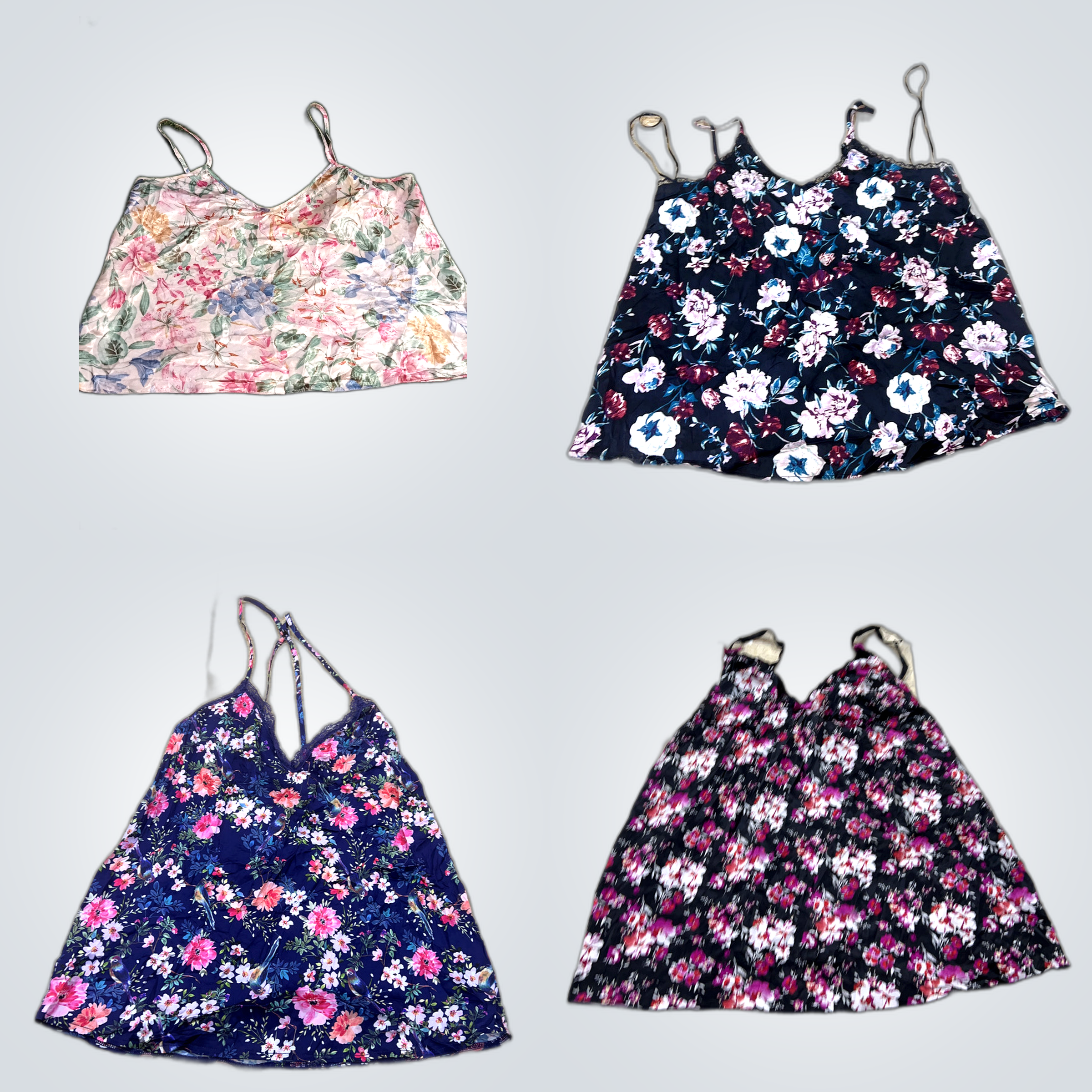 Y2K Floral Camisoles Bundle