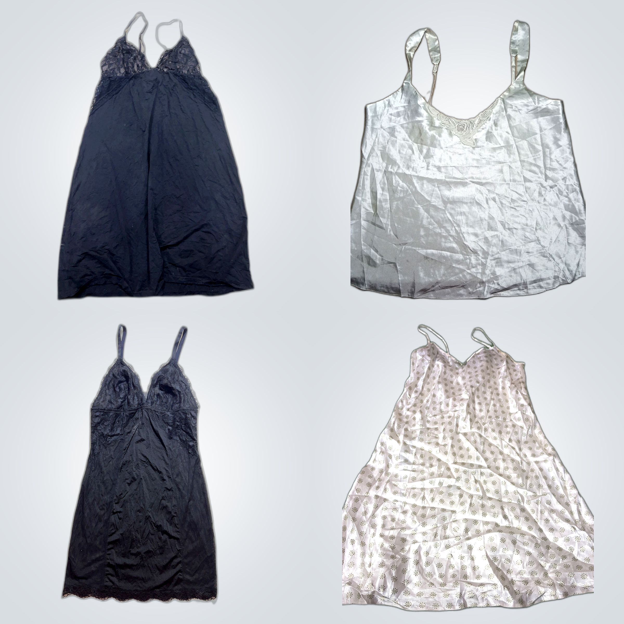 H&M Y2K Satin Camisoles