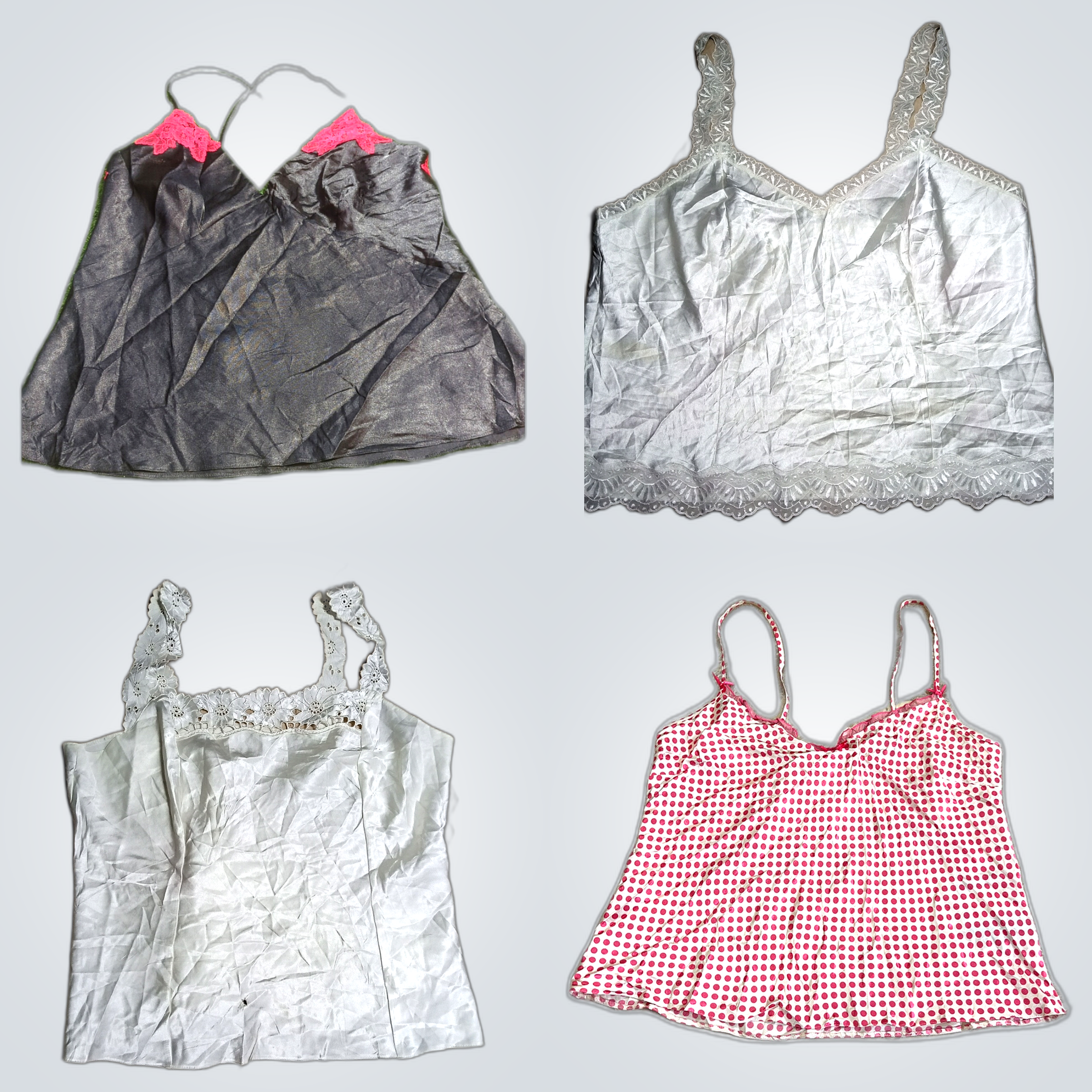 Débardeurs à dentelle Y2K